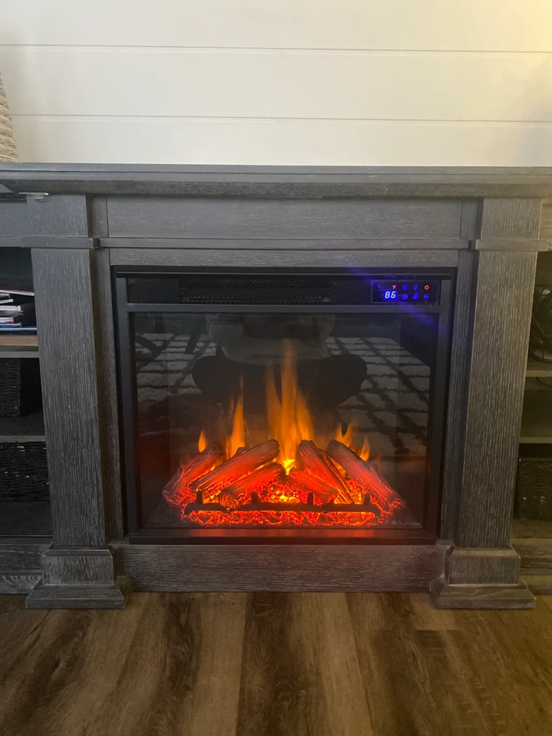 Electric Fireplace with Media Console image indicator(2)
