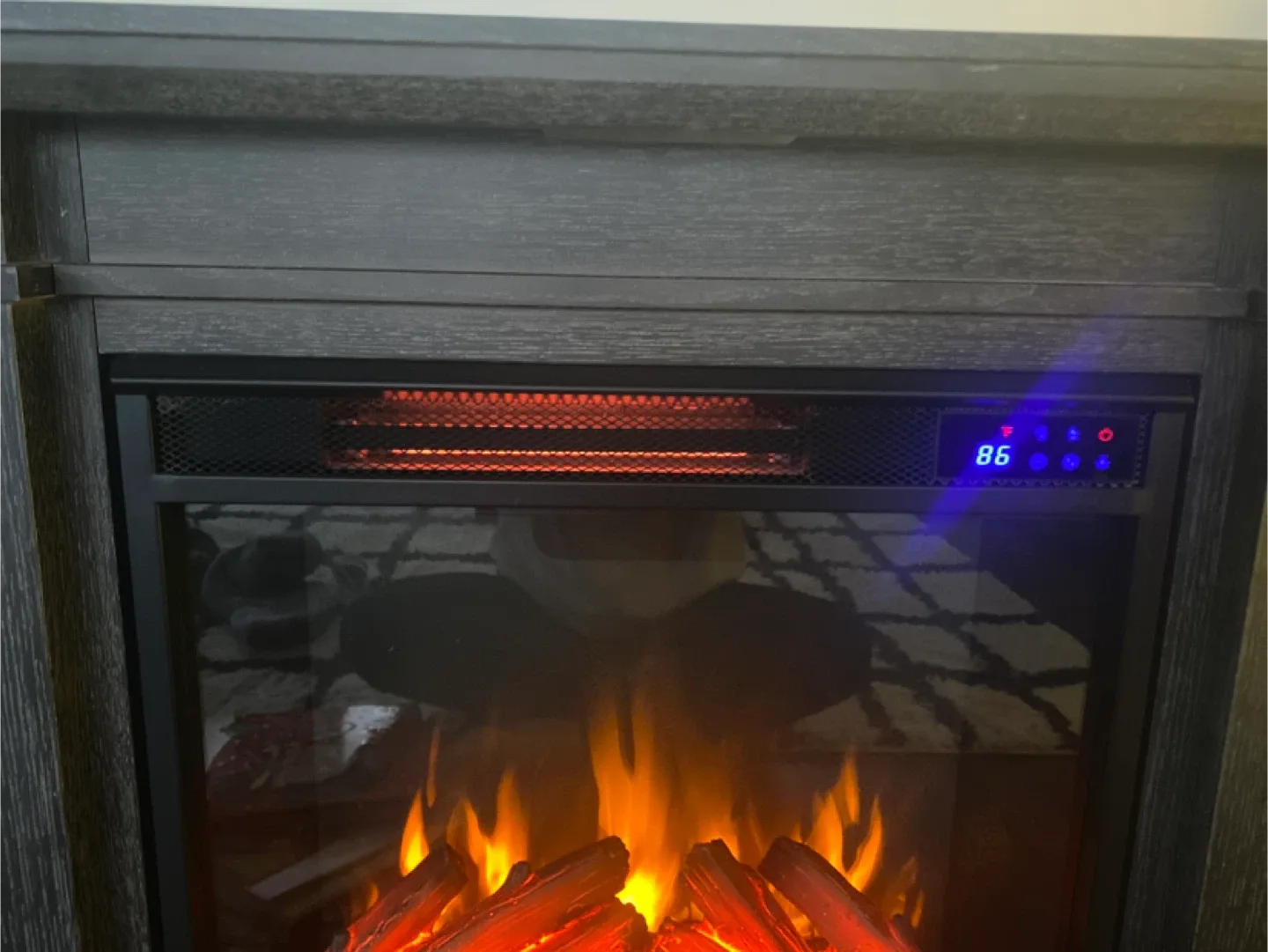 Electric Fireplace with Media Console image indicator(5)