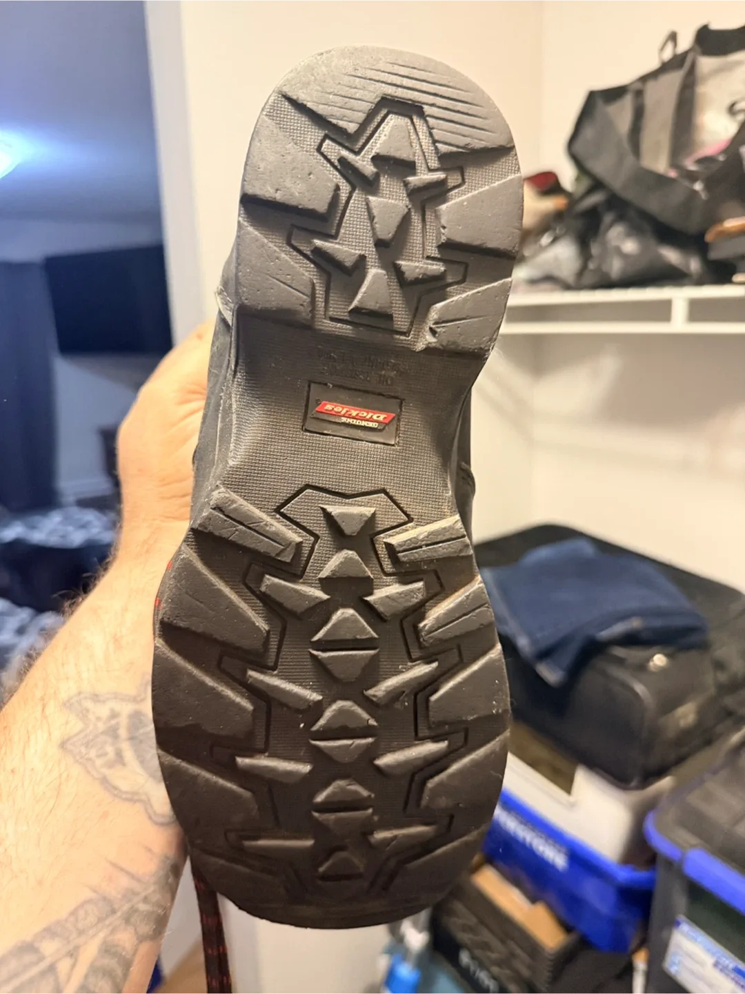 Size 9 Dickies Work Boots Excellent Condition image indicator(2)