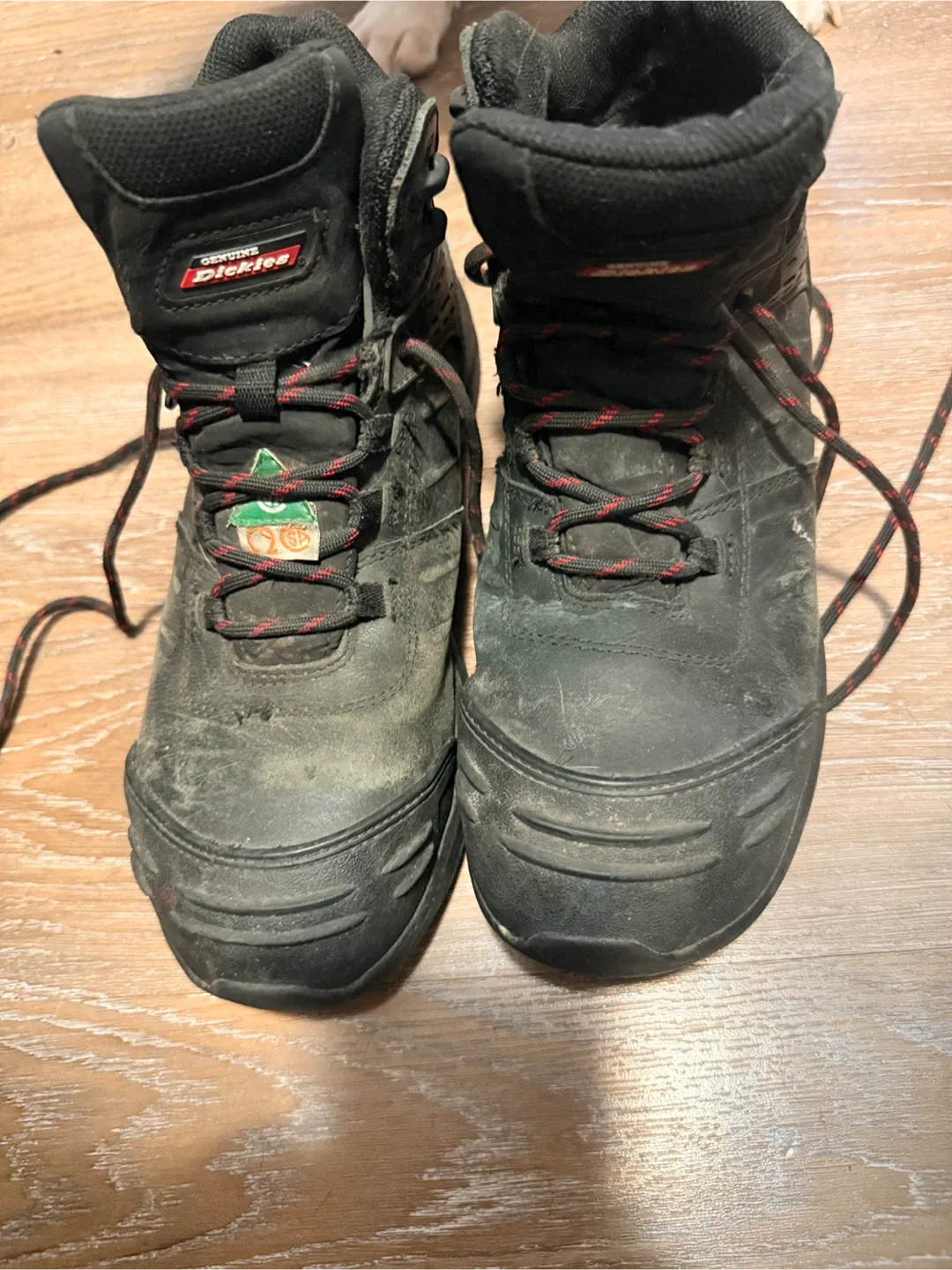 Size 9 Dickies Work Boots Excellent Condition