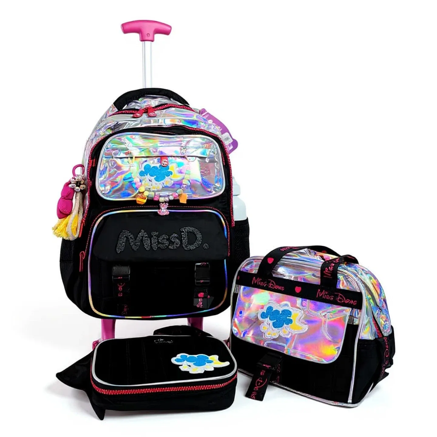MissD Rolling Backpack Set - Purple image indicator(4)