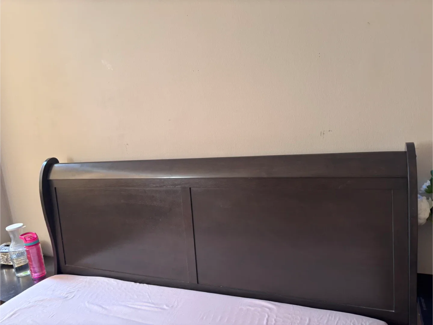 Queen Size Bed Frame - Dark Wood image indicator(3)