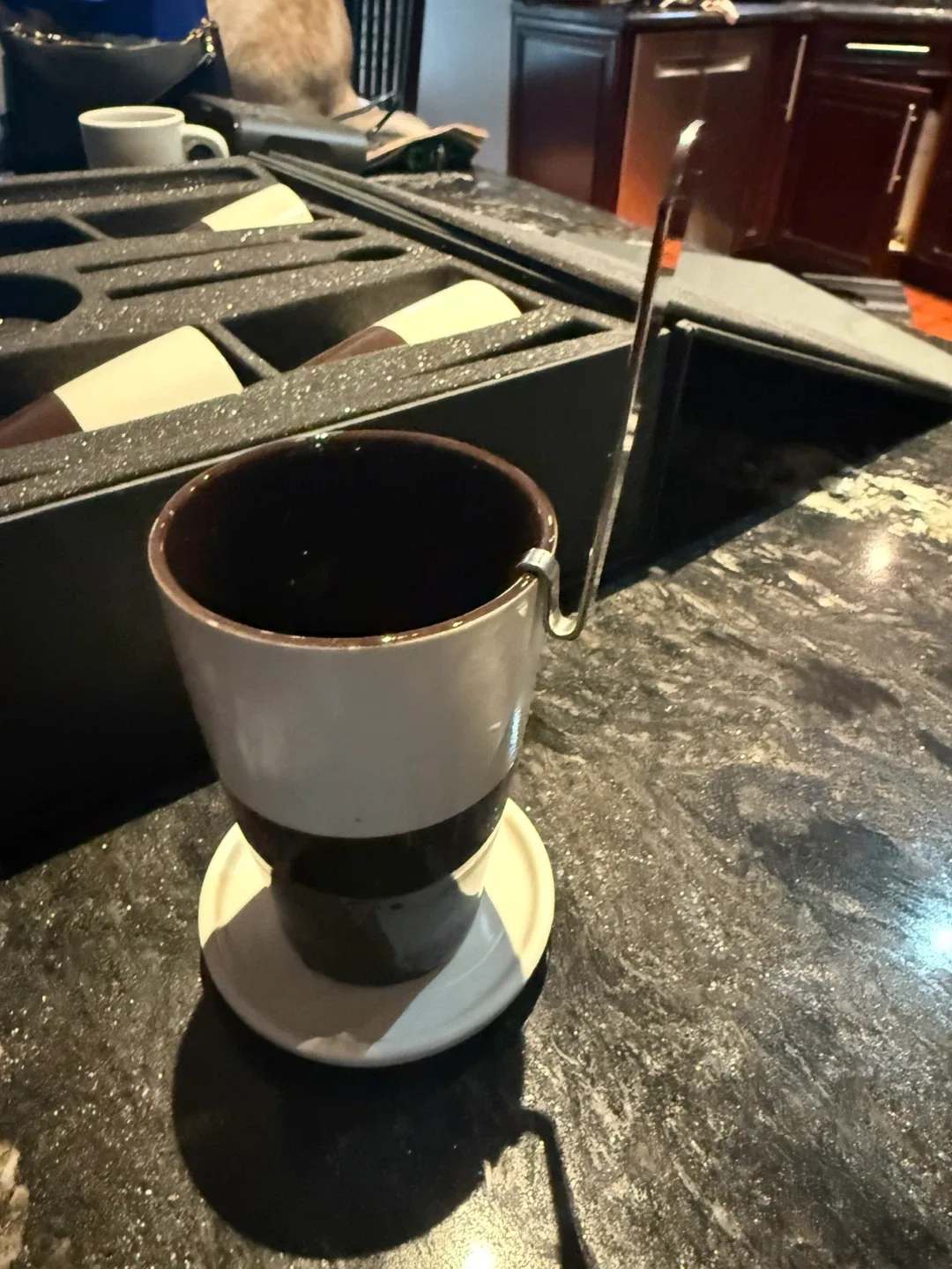 Latte Cup Set with Spoons & Saucer image indicator(2)