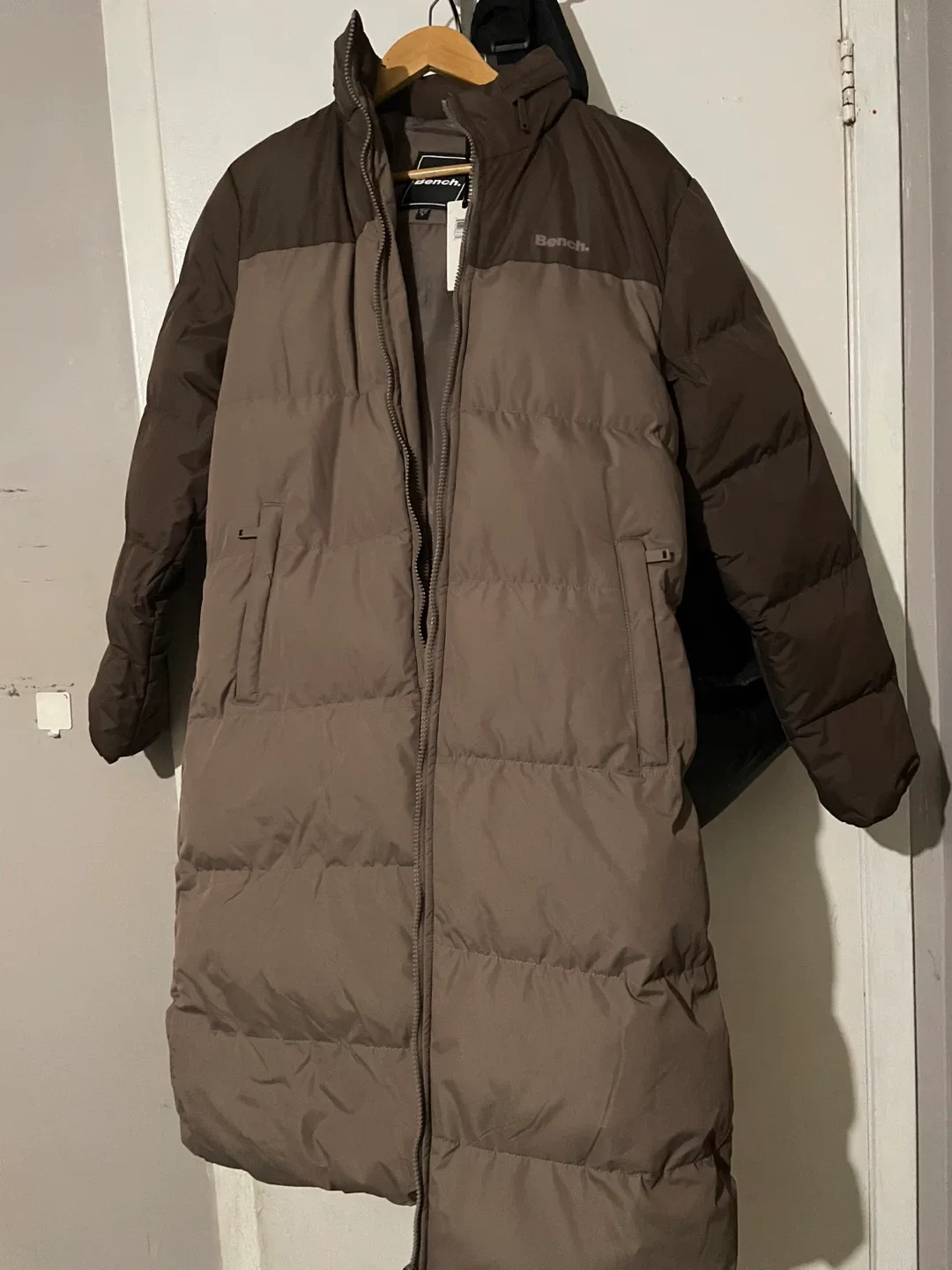NEW - Bench. Brown Puffer Coat