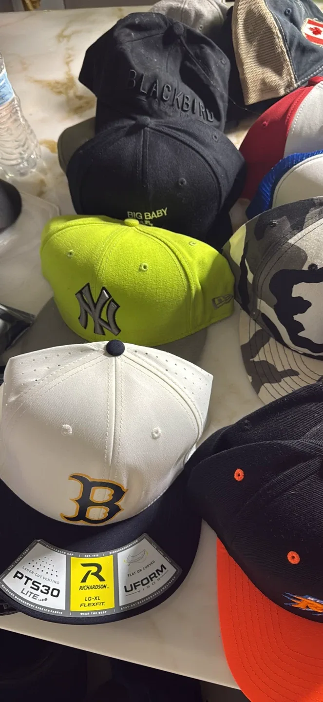 Assorted Baseball Caps image indicator(8)