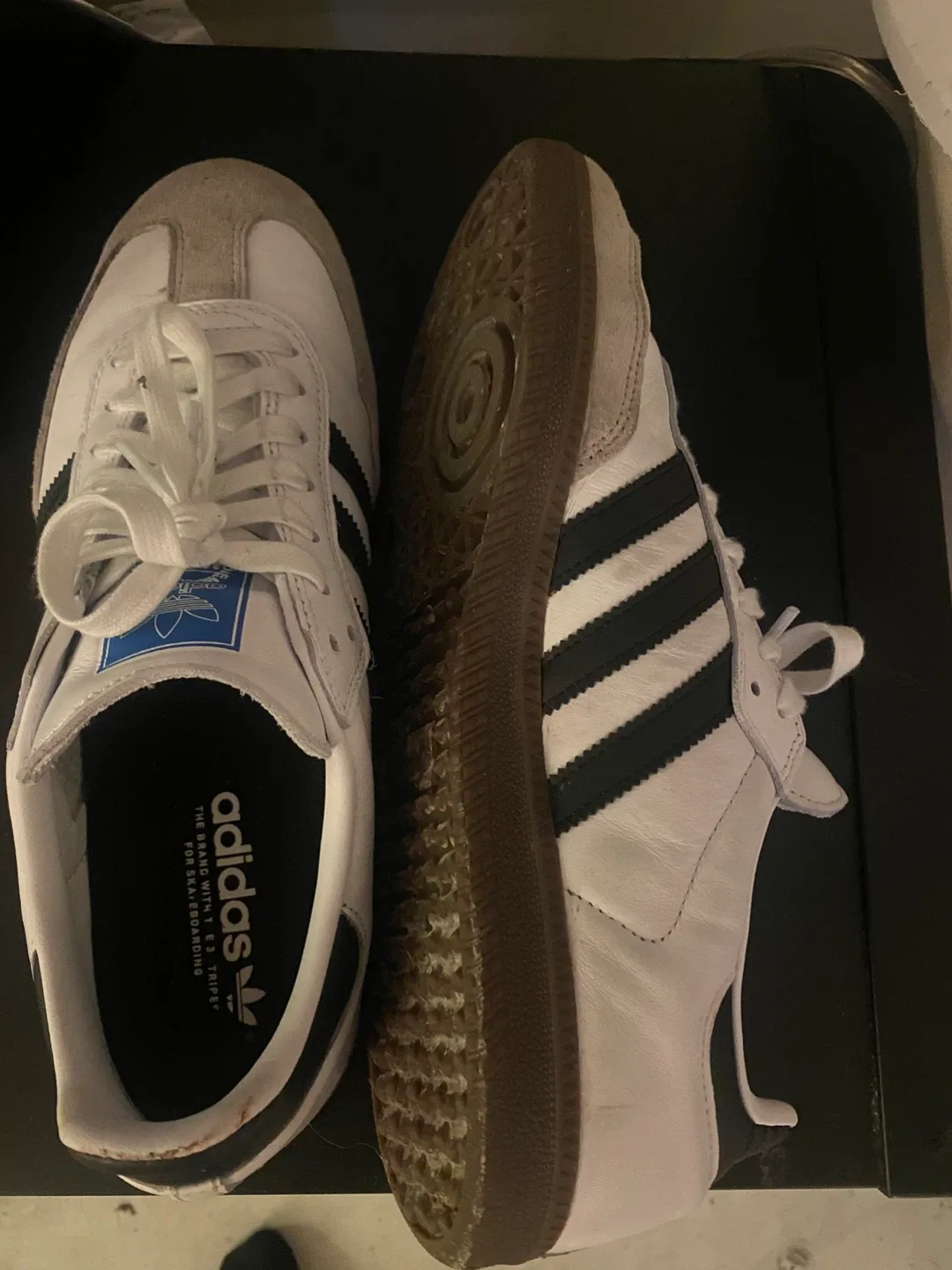 Adidas Samba White/Black Sneakers image indicator(2)