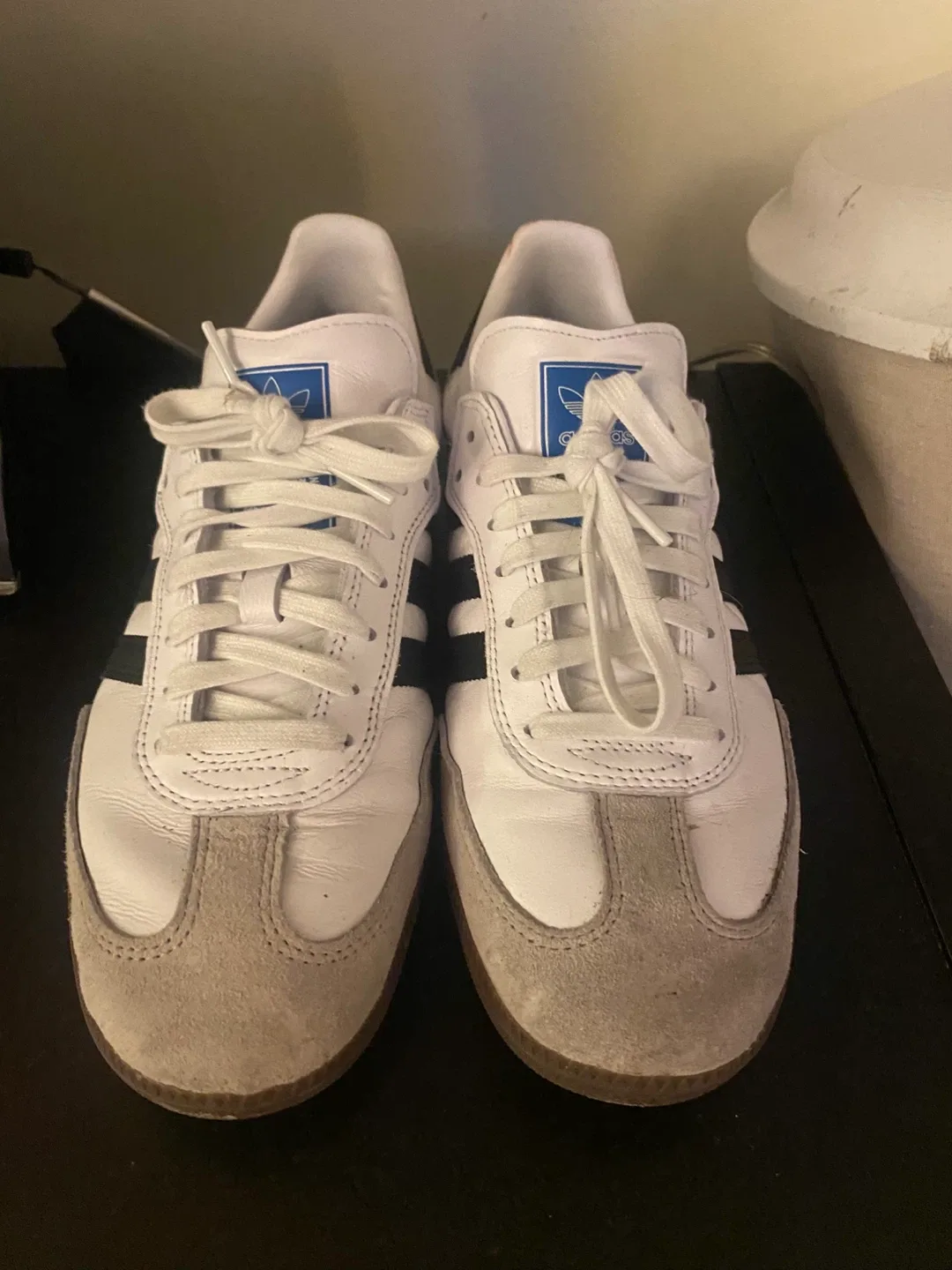 Adidas Samba White/Black Sneakers image indicator(6)