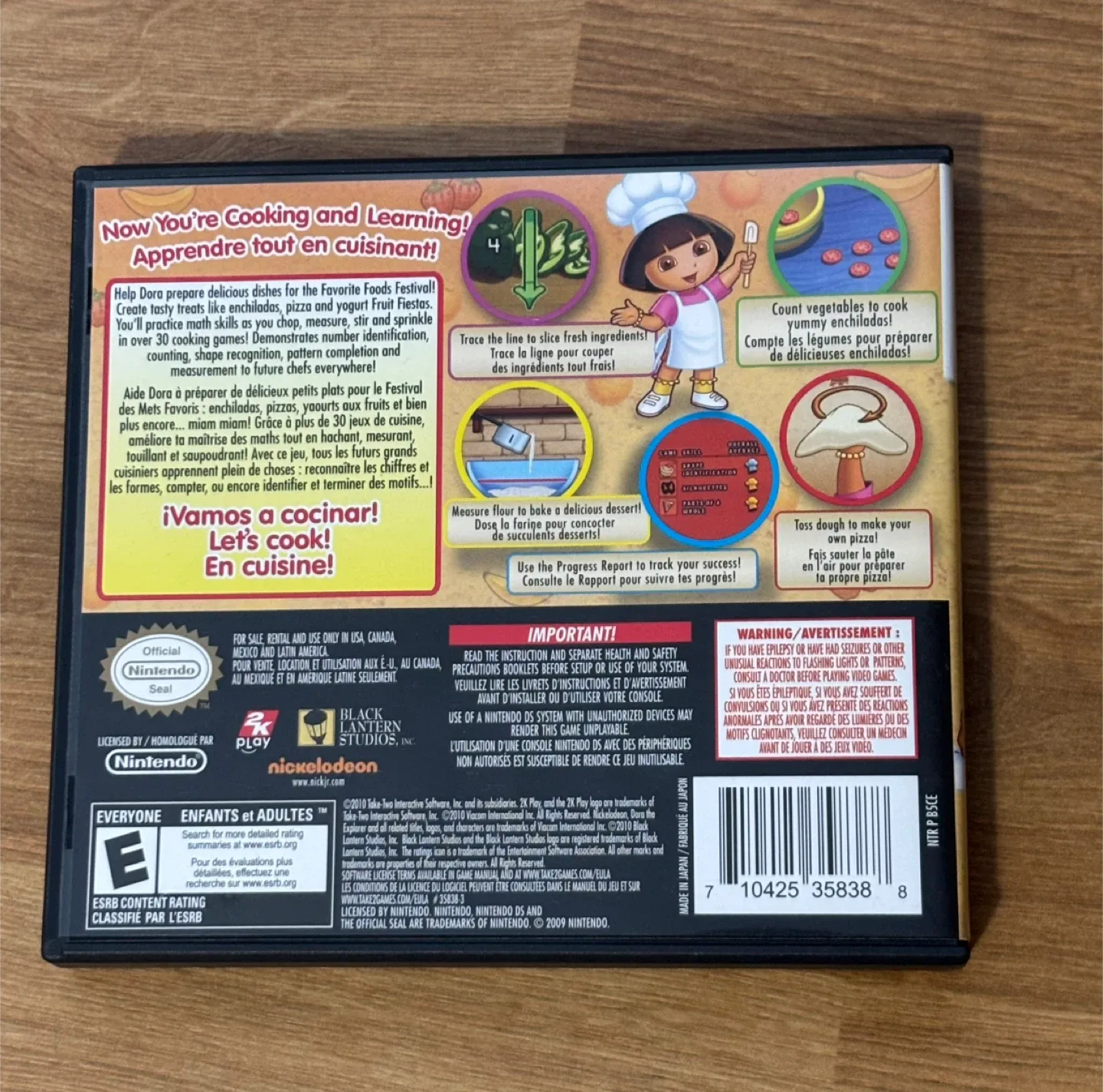 Dora's Cooking Club - Nintendo DS Game image indicator(2)