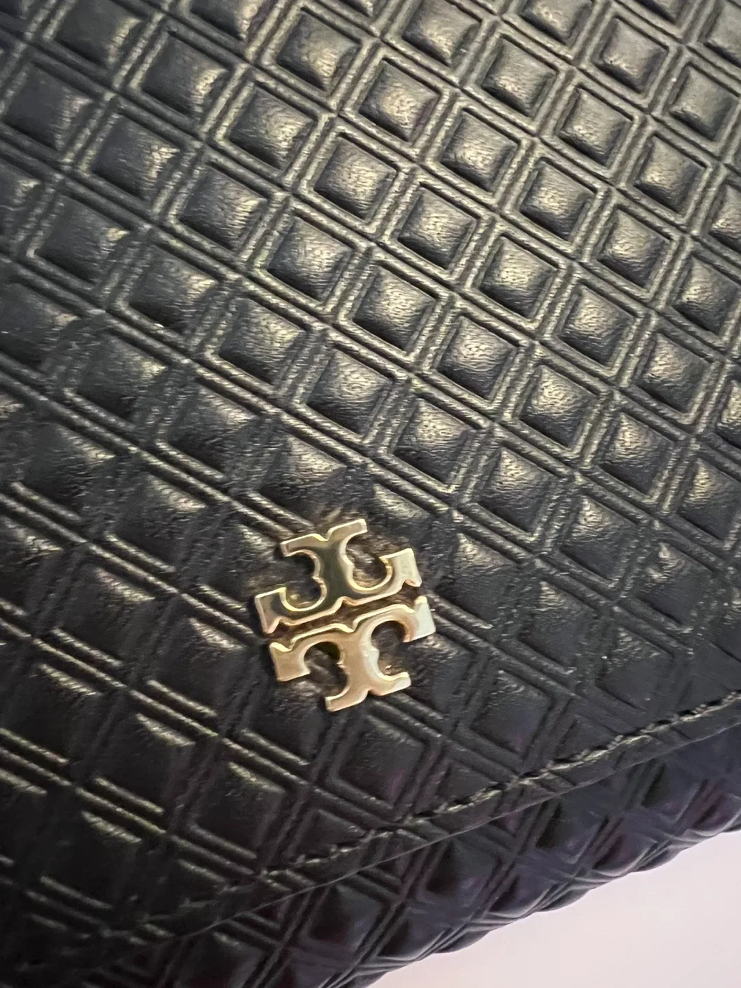 Tory Burch Black Leather Wallet image indicator(2)