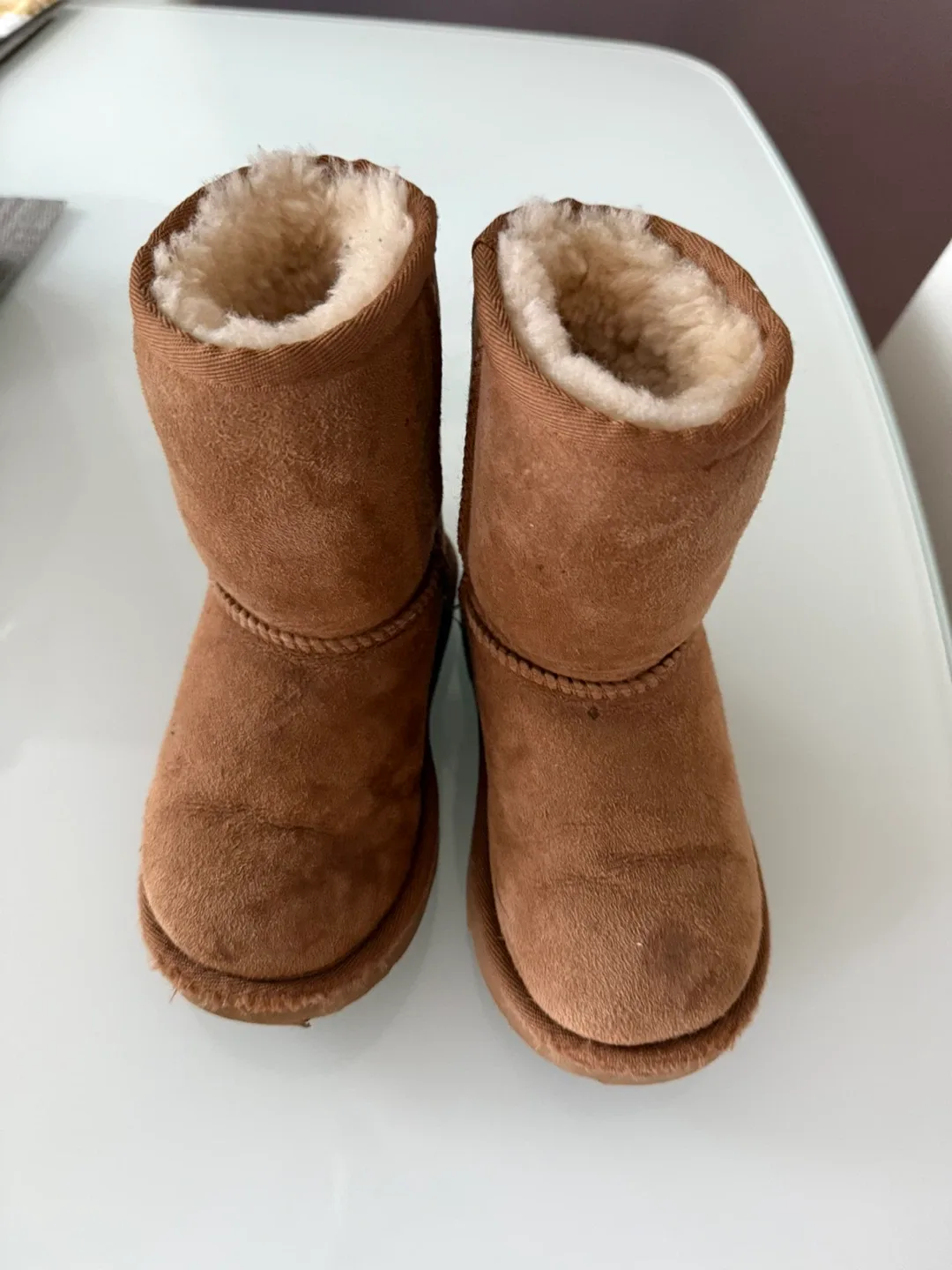 UGG Kids Classic Short Boots - Size 10US