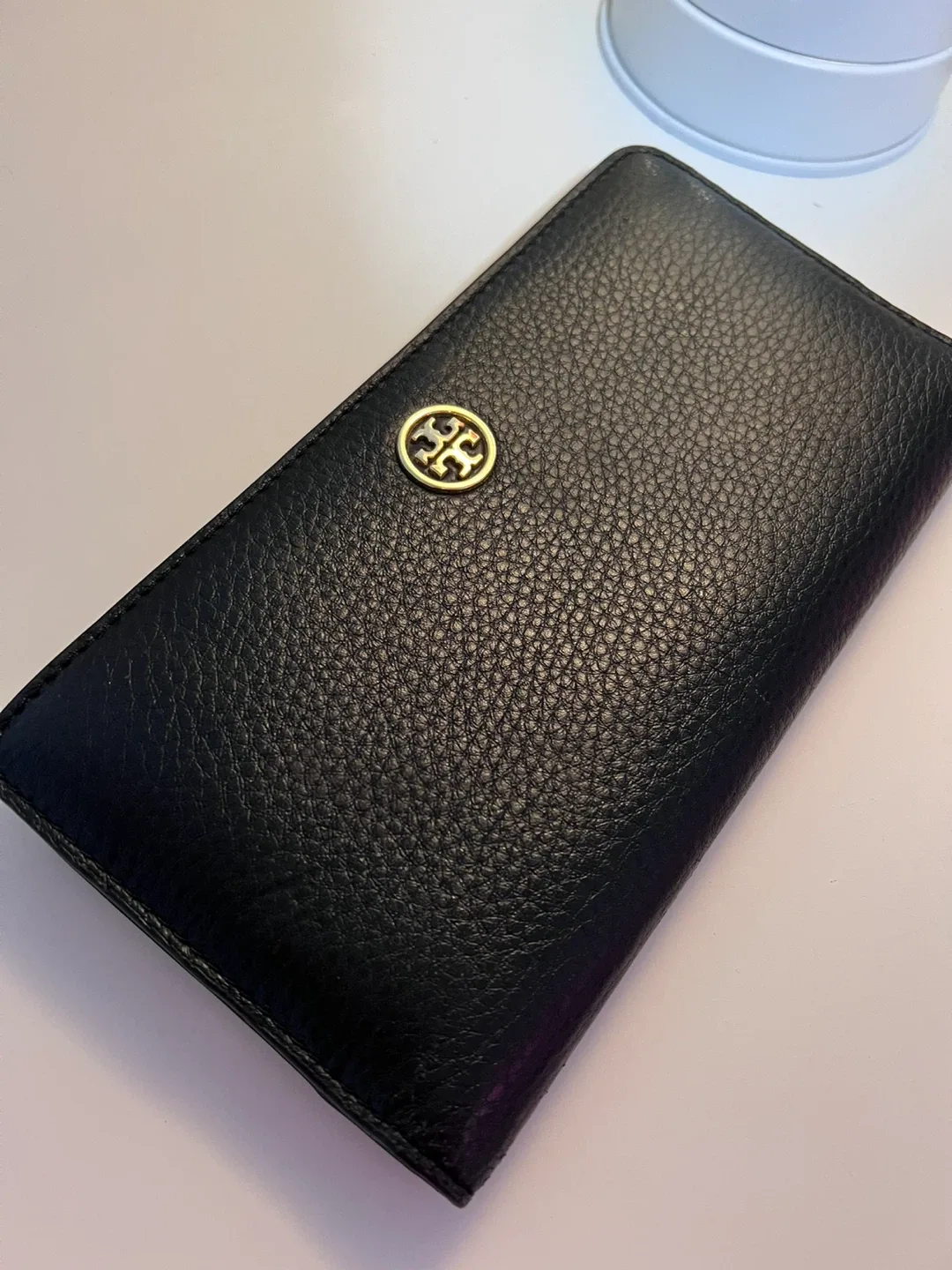 Tory Burch Black Leather Wallet