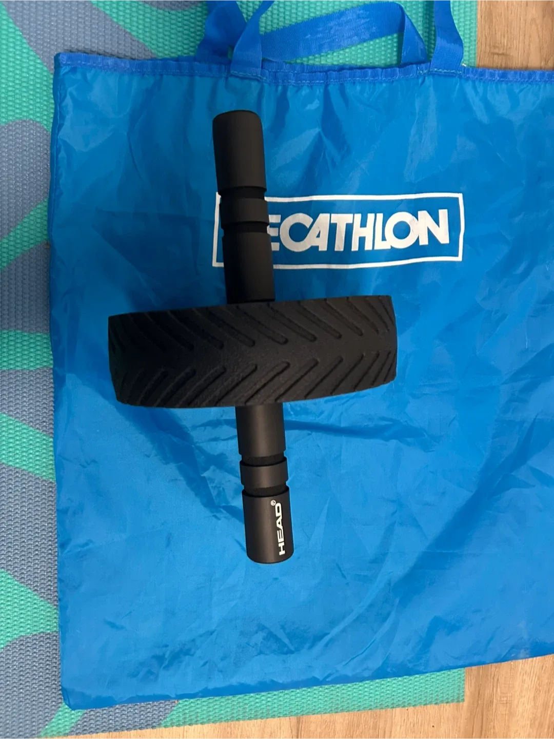 Decathlon Ab Wheel with Head Handle image indicator(2)
