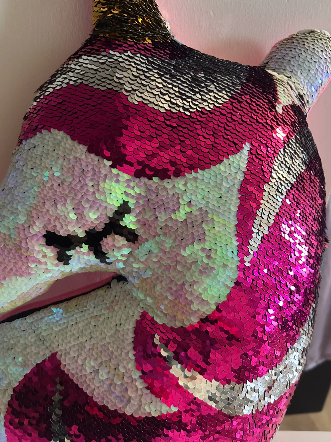 Sequin Unicorn Pillow - photo 2