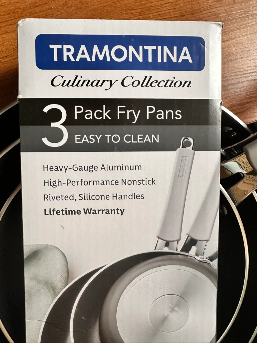 Tramontina 3-Pack Fry Pans - New image indicator(5)