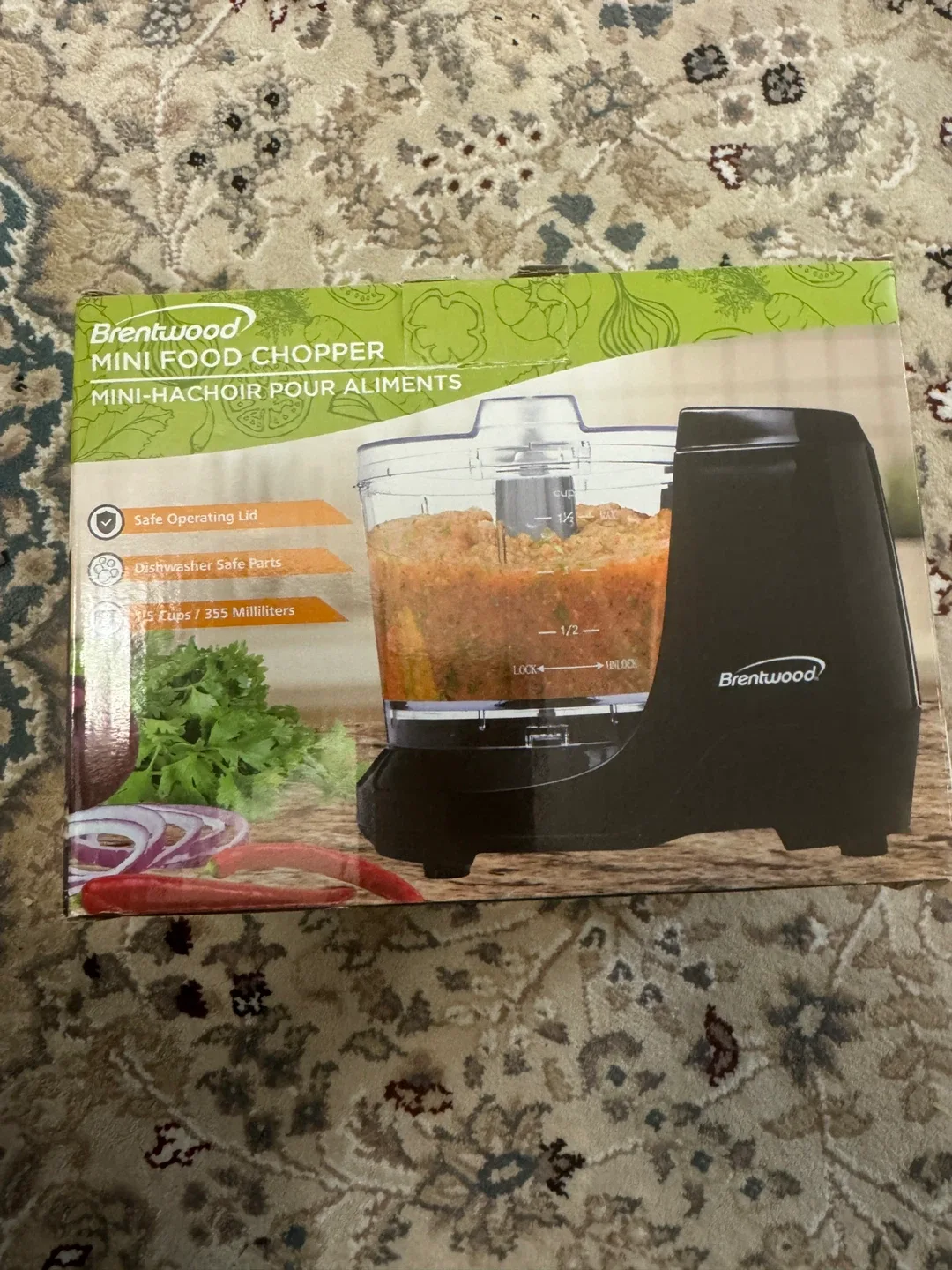 Brentwood Mini Food Chopper - New in Box! image indicator(2)
