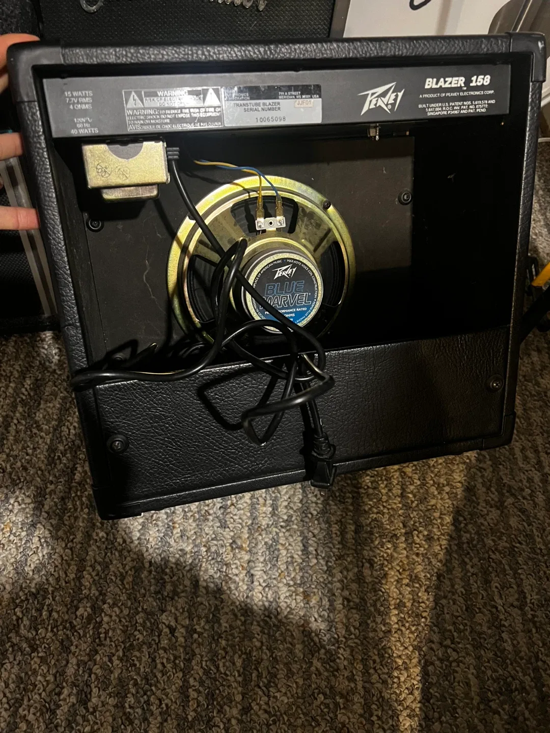 Peavey TRANSTUBE Blazer 158 Guitar Amplifier image indicator(3)