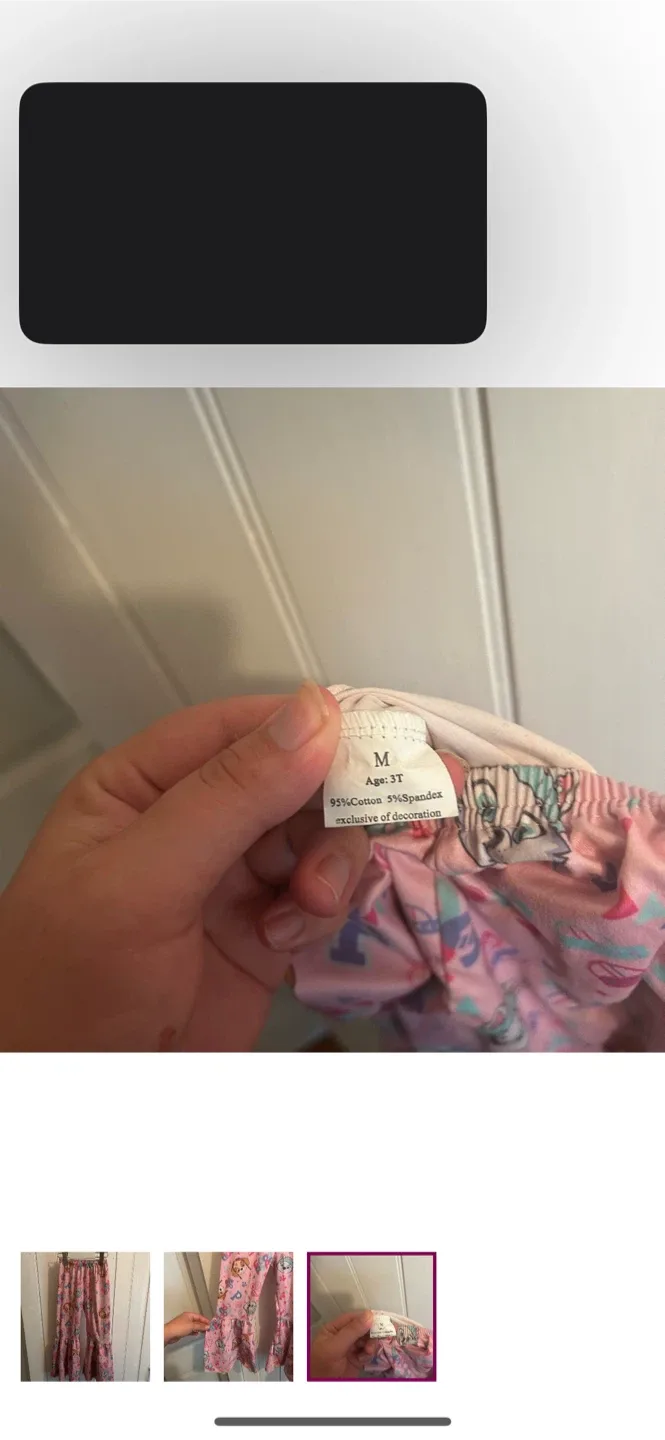 Paw Patrol Pink Ruffle Pants - Size M (Age 3T) image indicator(3)