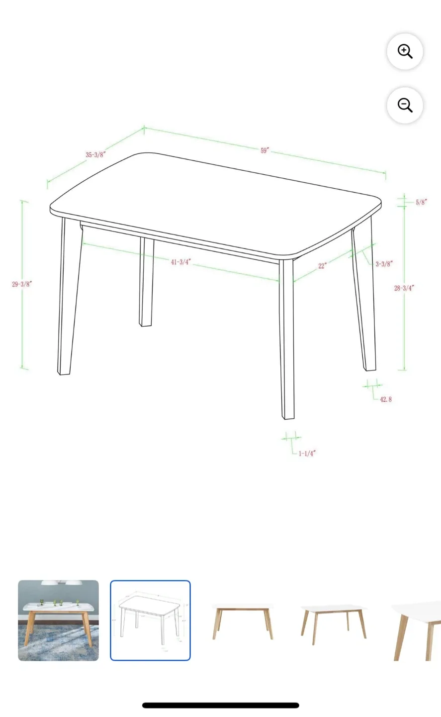 Dining table (table only) image indicator(3)