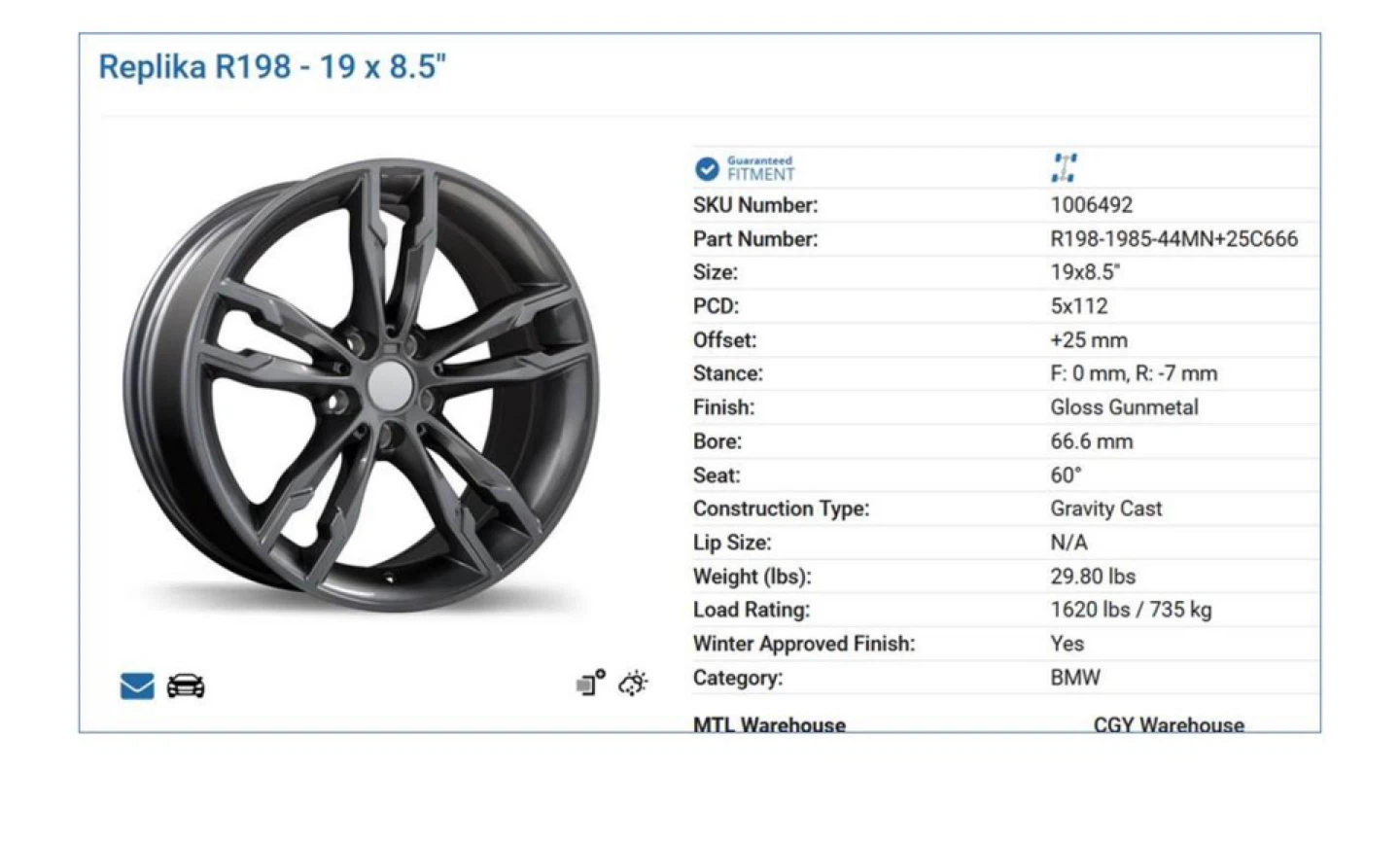 Michelin 265/50/19 X-Ice Winter Tires on BMW Rims - photo 3