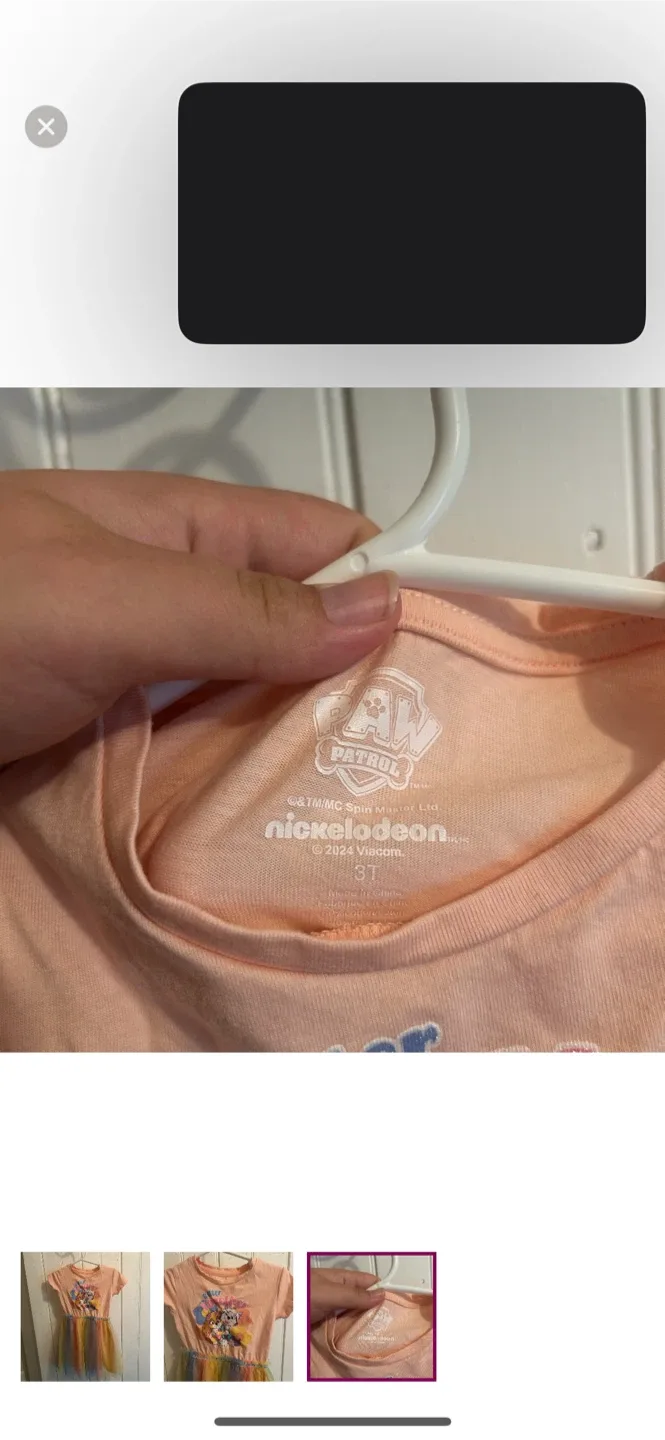 Paw Patrol Girls' Dress - Size 3T image indicator(3)