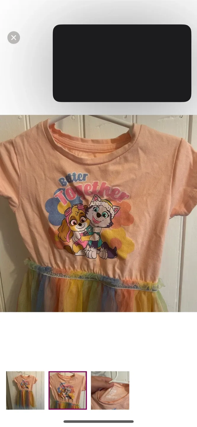 Paw Patrol Girls' Dress - Size 3T image indicator(2)