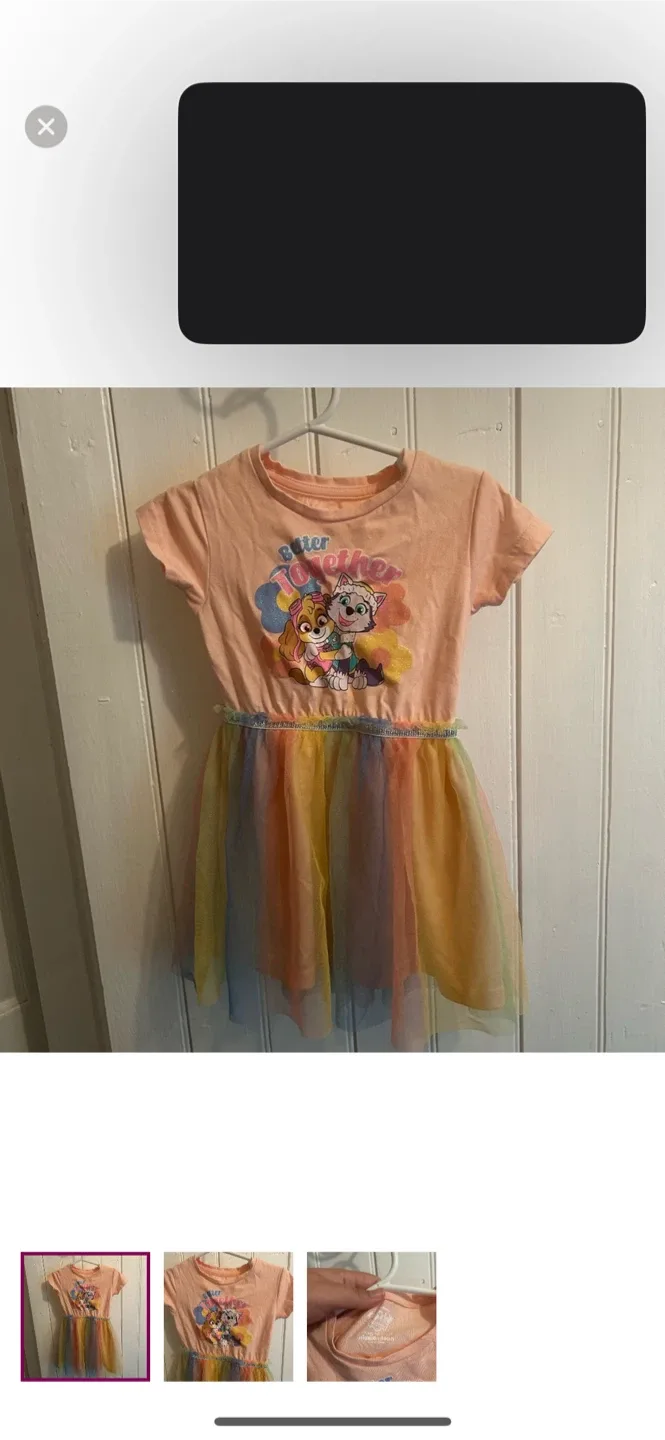 Paw Patrol Girls' Dress - Size 3T