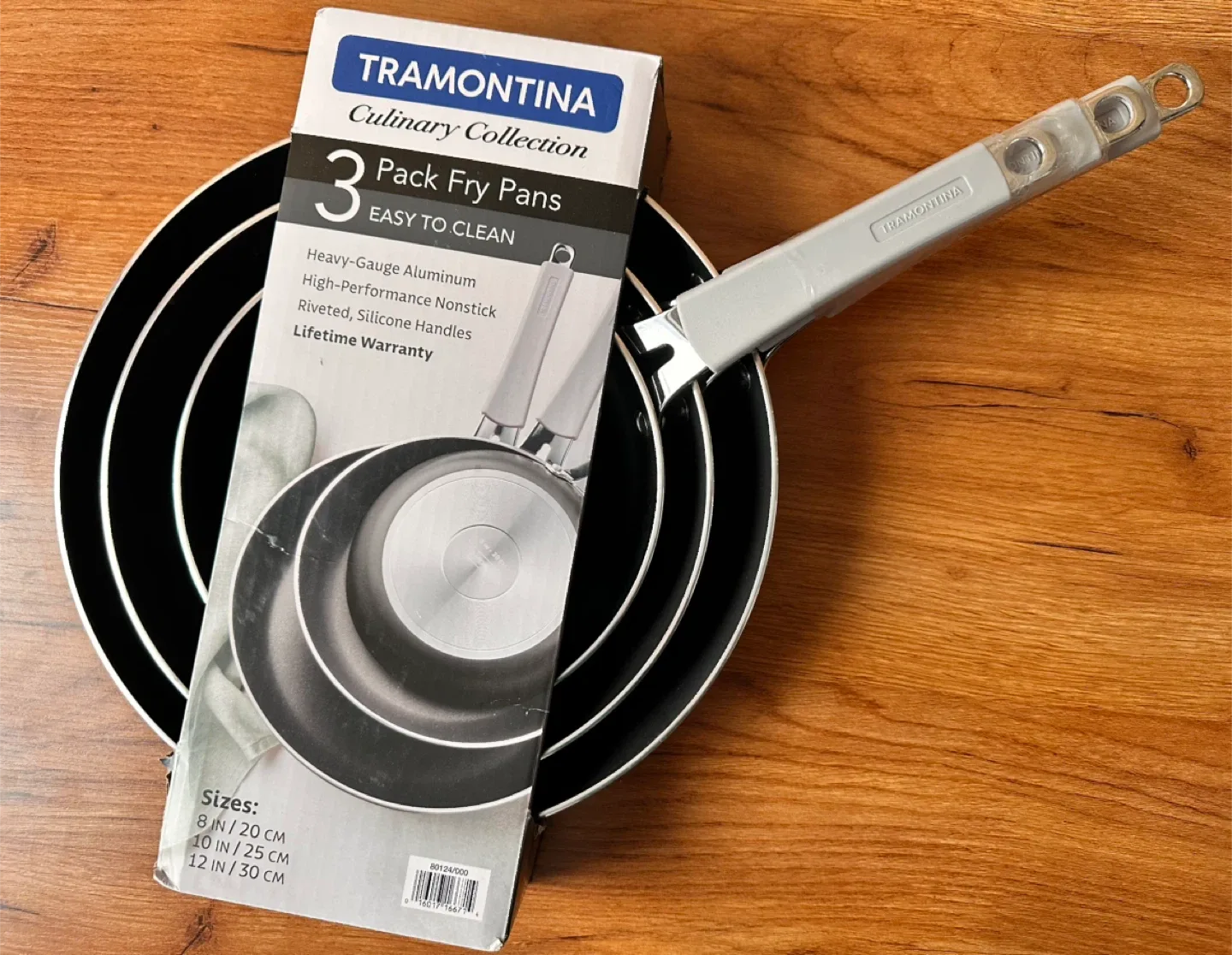 Tramontina 3-Pack Fry Pans - New