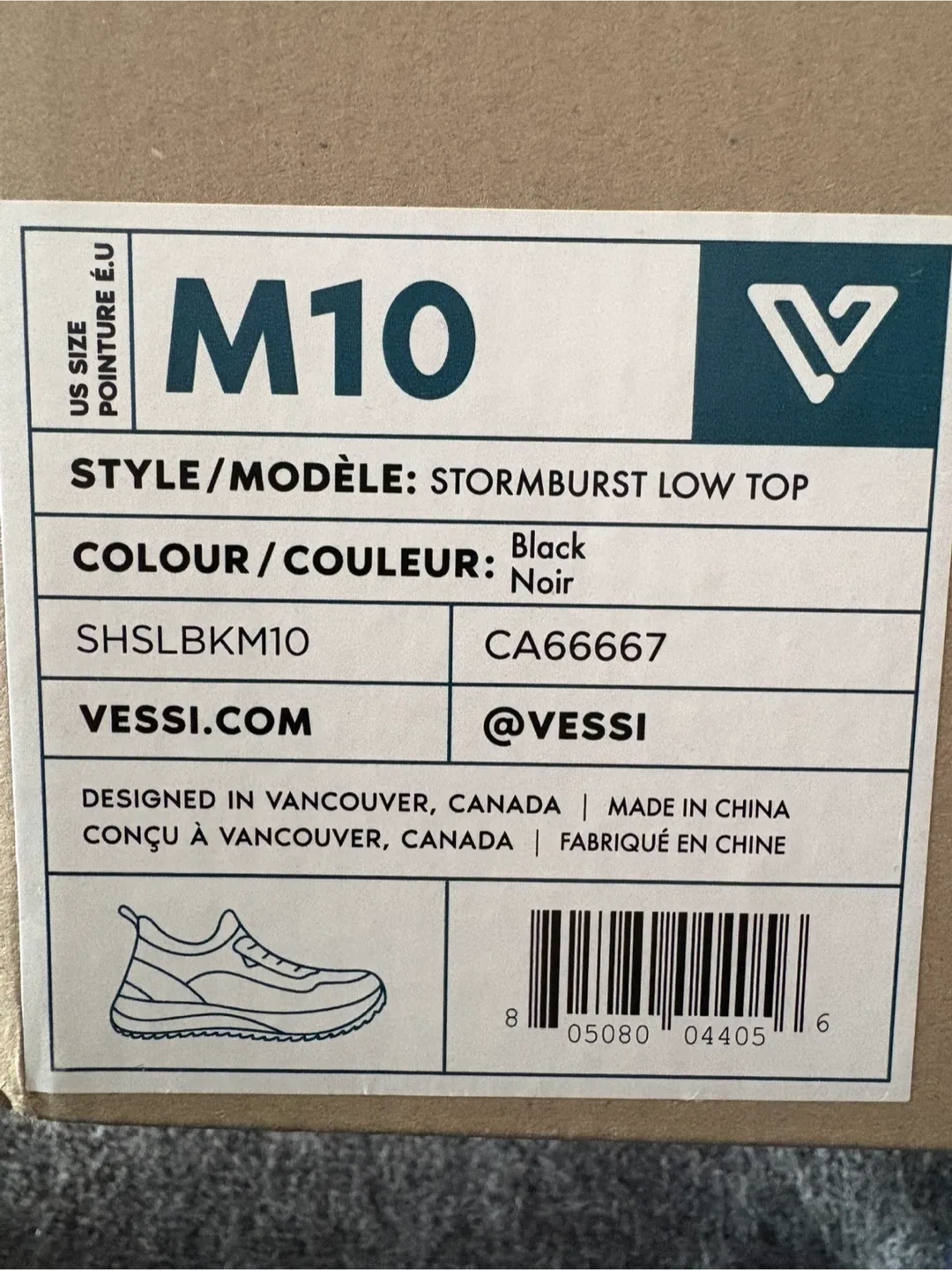 Vessi Stormburst Low Top - Men's US 10 image indicator(5)