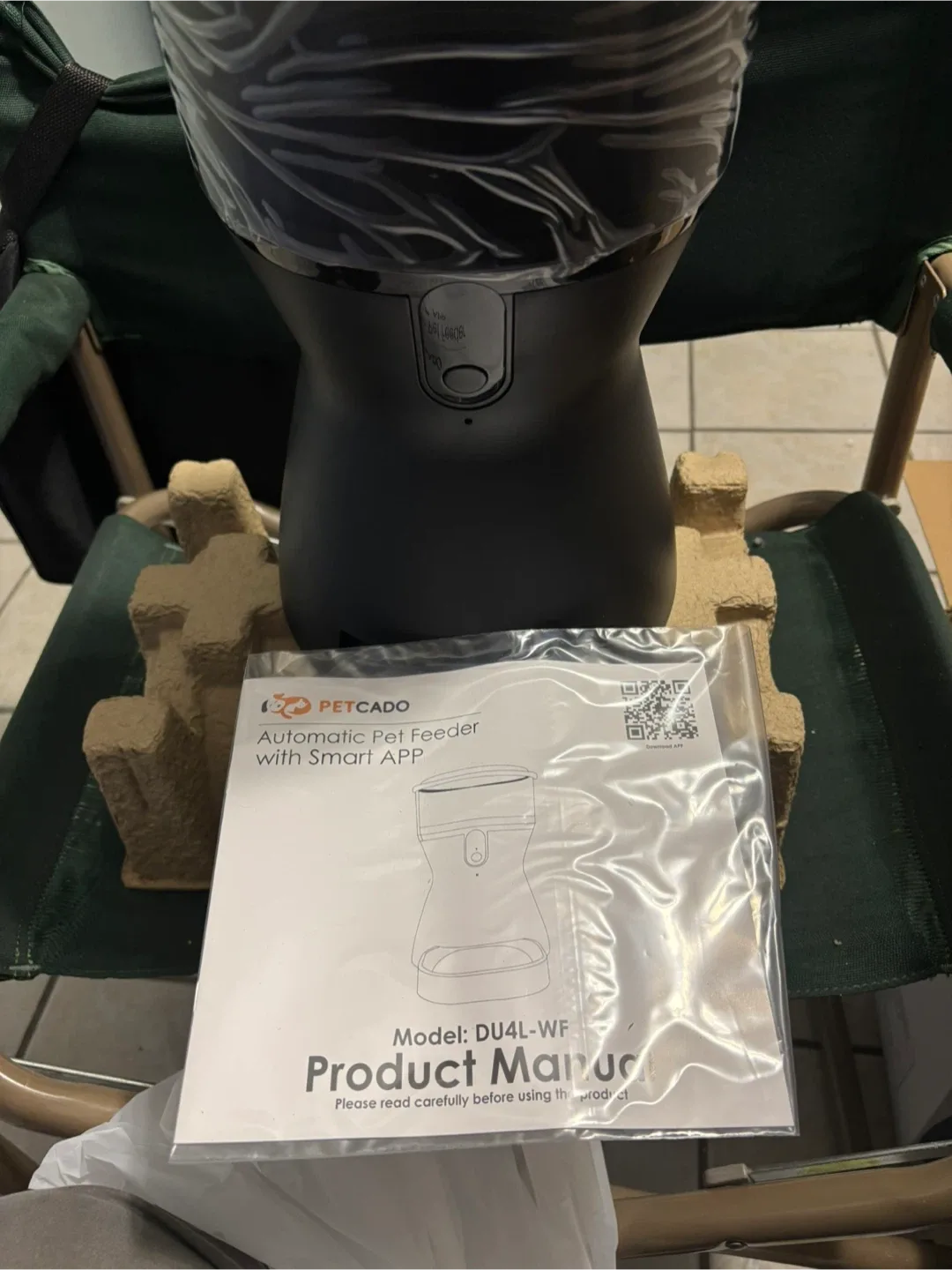 PETCADO Automatic Pet Feeder DU4L-WF image indicator(4)