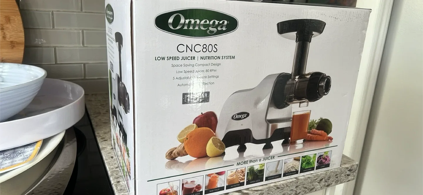 Omega CNC80S Low Speed Juicer - New in Box!