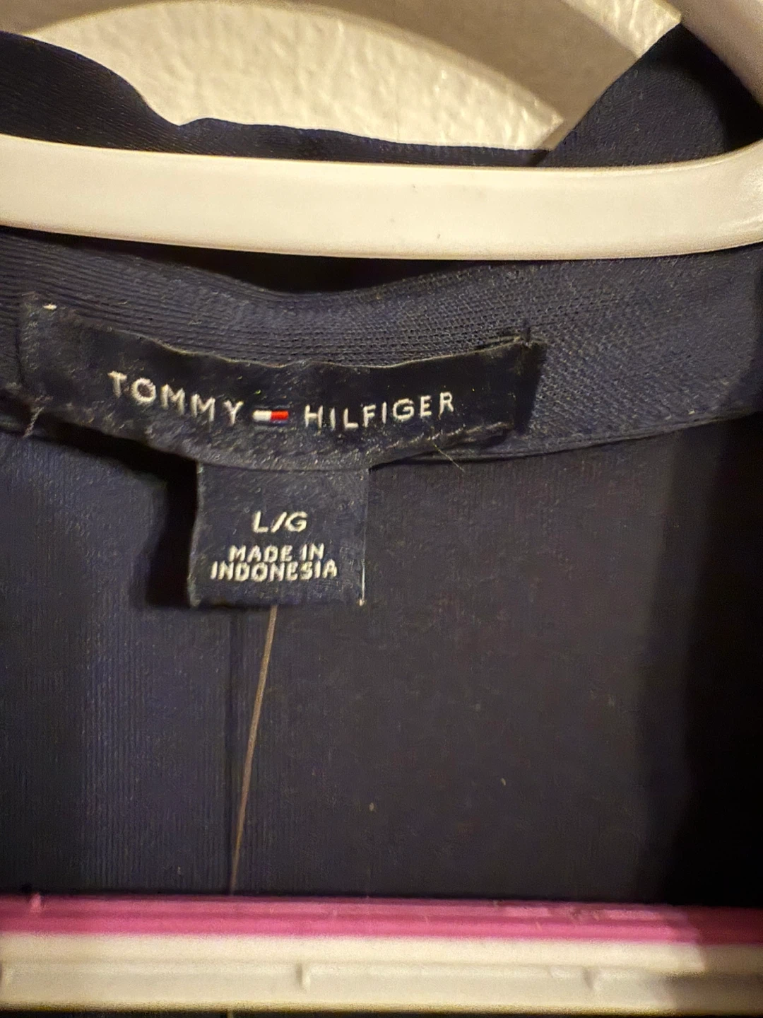 Tommy Hilfiger Navy Blue Shirt Dress - Size L/G - photo 3