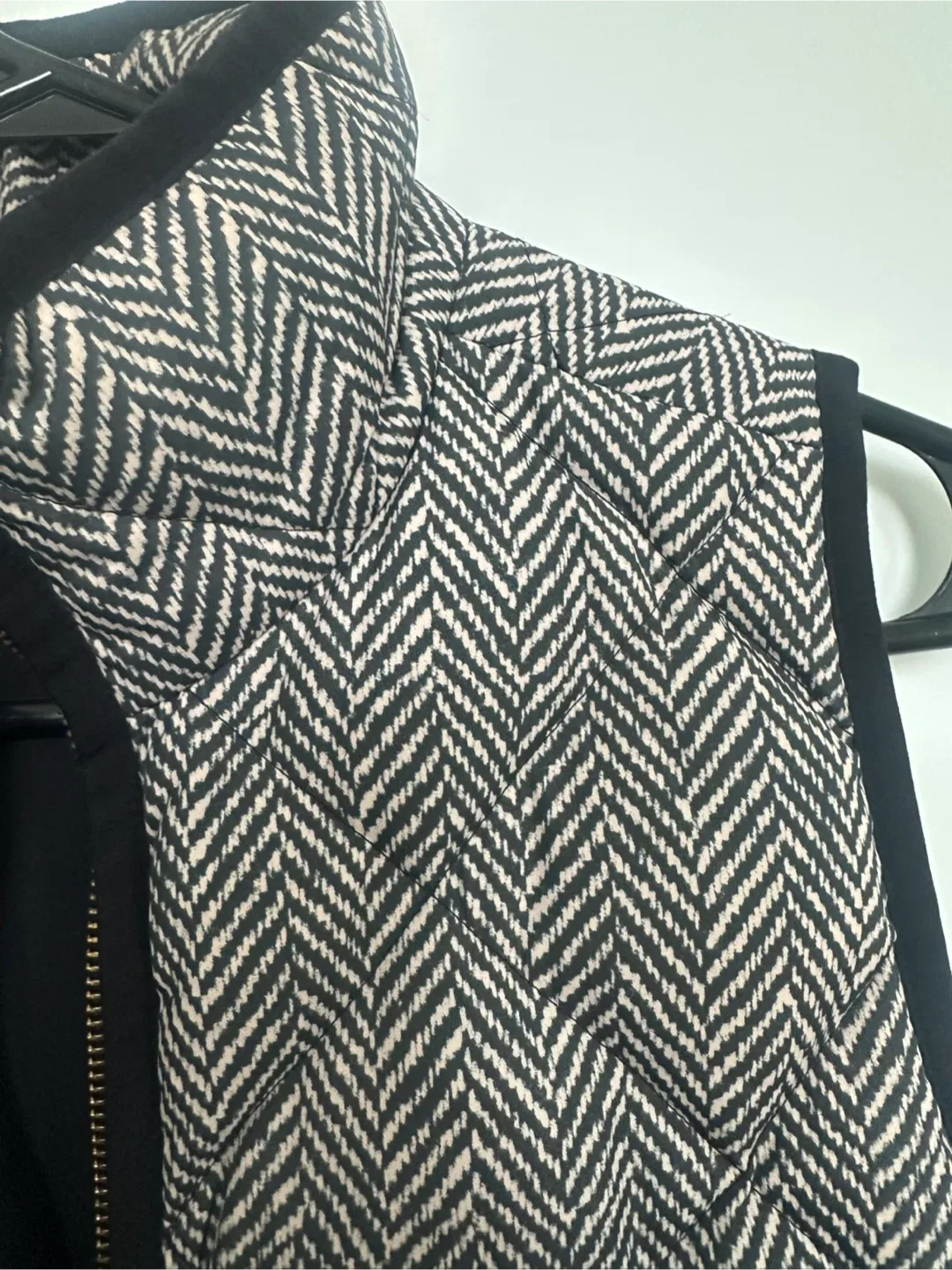 J.Crew Herringbone Puffer Vest - XS image indicator(3)