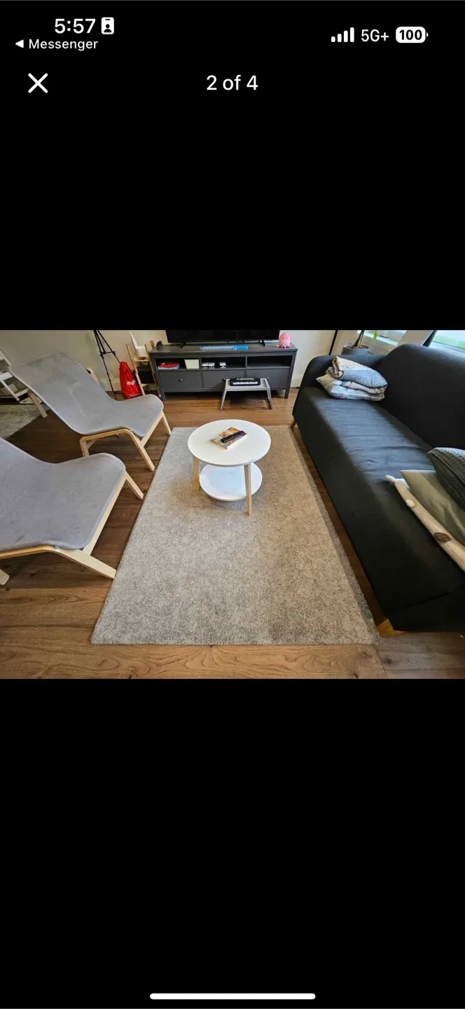 IKEA STOENSE Rug - 195x133 cm image indicator(2)