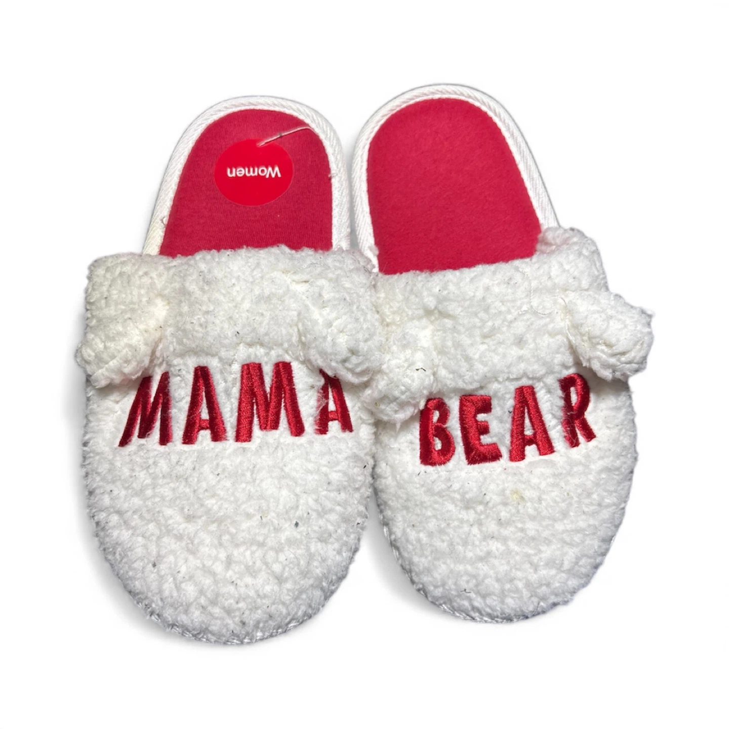 Family PJs Mama Bear Slippers - Size M (7-8) - photo 2