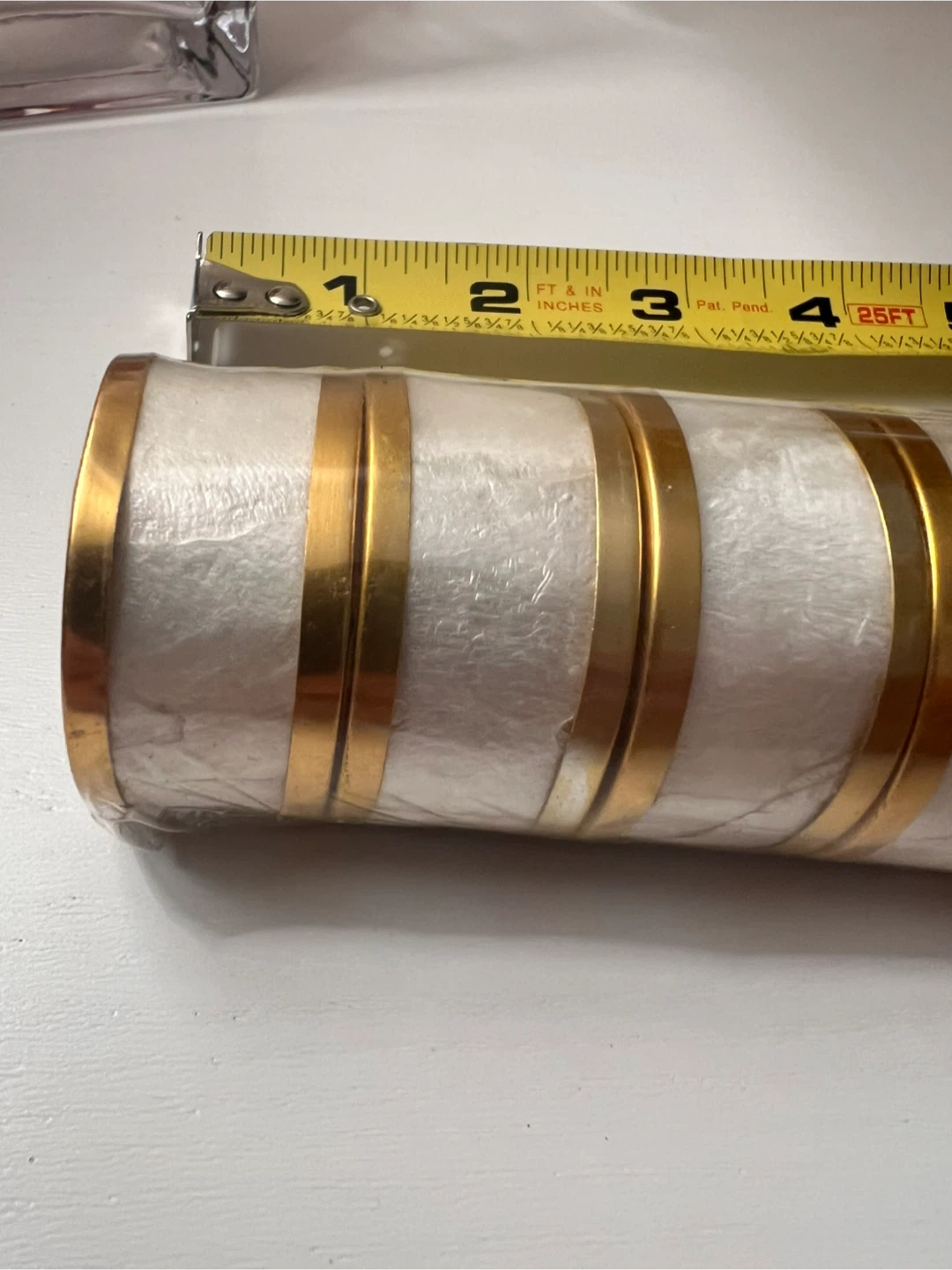 Set of 6 Mother of Pearl/ Capiz Napkin Rings - photo 4