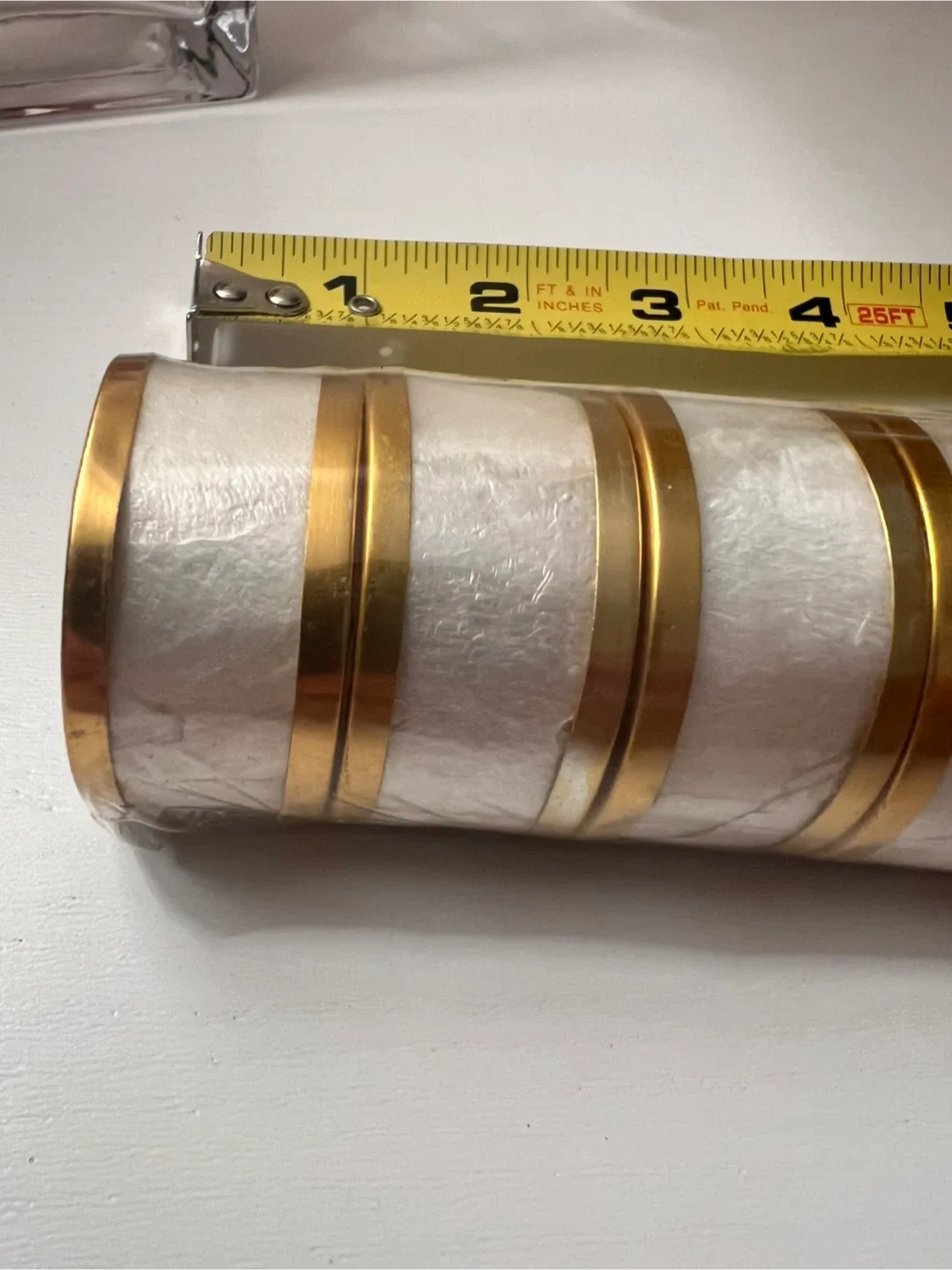 Set of 6 Mother of Pearl/ Capiz Napkin Rings image indicator(4)