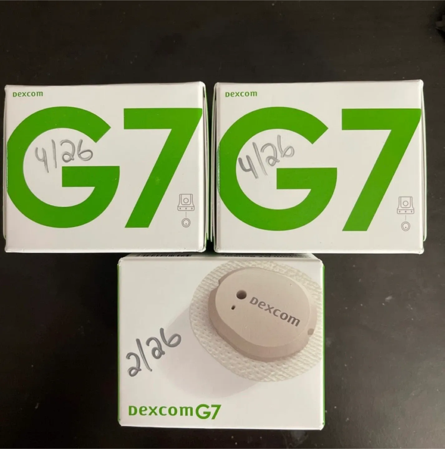 Dexcom G7 Sensors - lot of (3)!