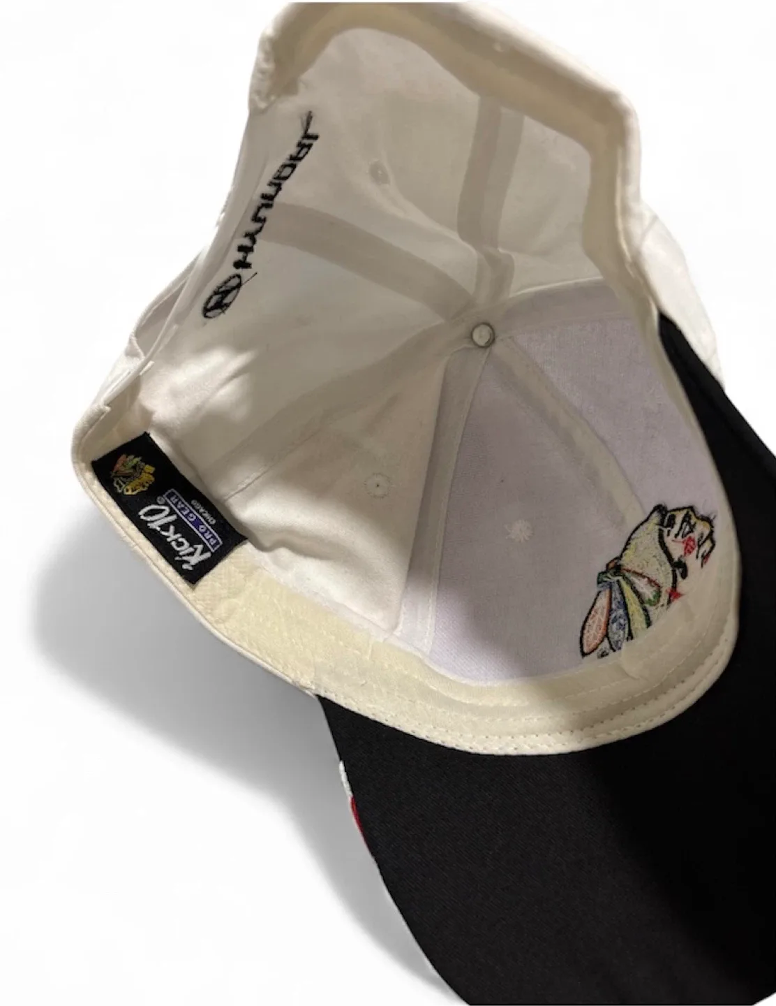 Kick10 Chicago Blackhawks Hyundai Hat image indicator(4)