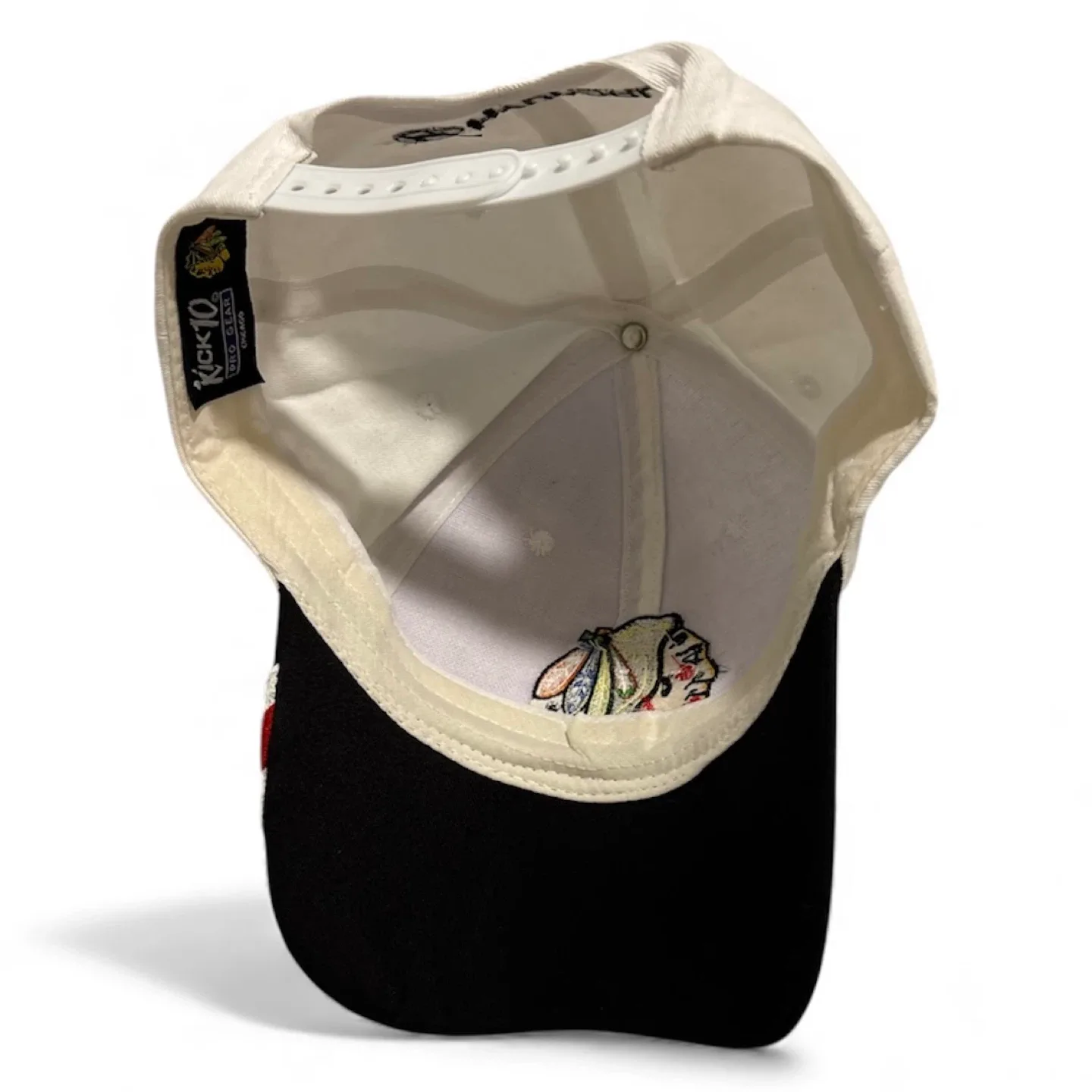 Kick10 Chicago Blackhawks Hyundai Hat image indicator(3)