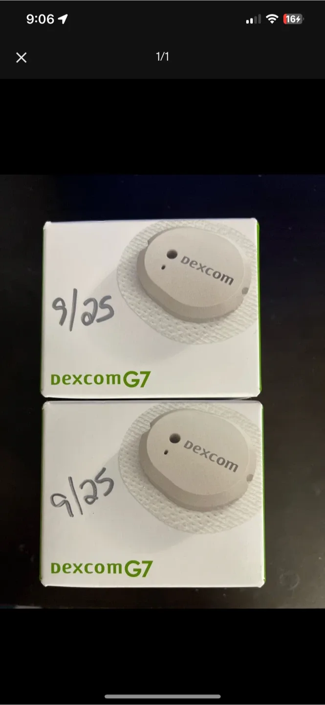Dexcom G7 Sensors - (2) units!