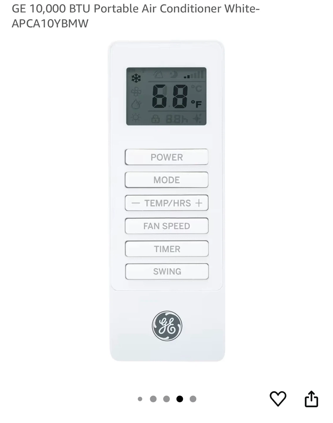 GE 3-in-1 Portable Air Conditioner - photo 3