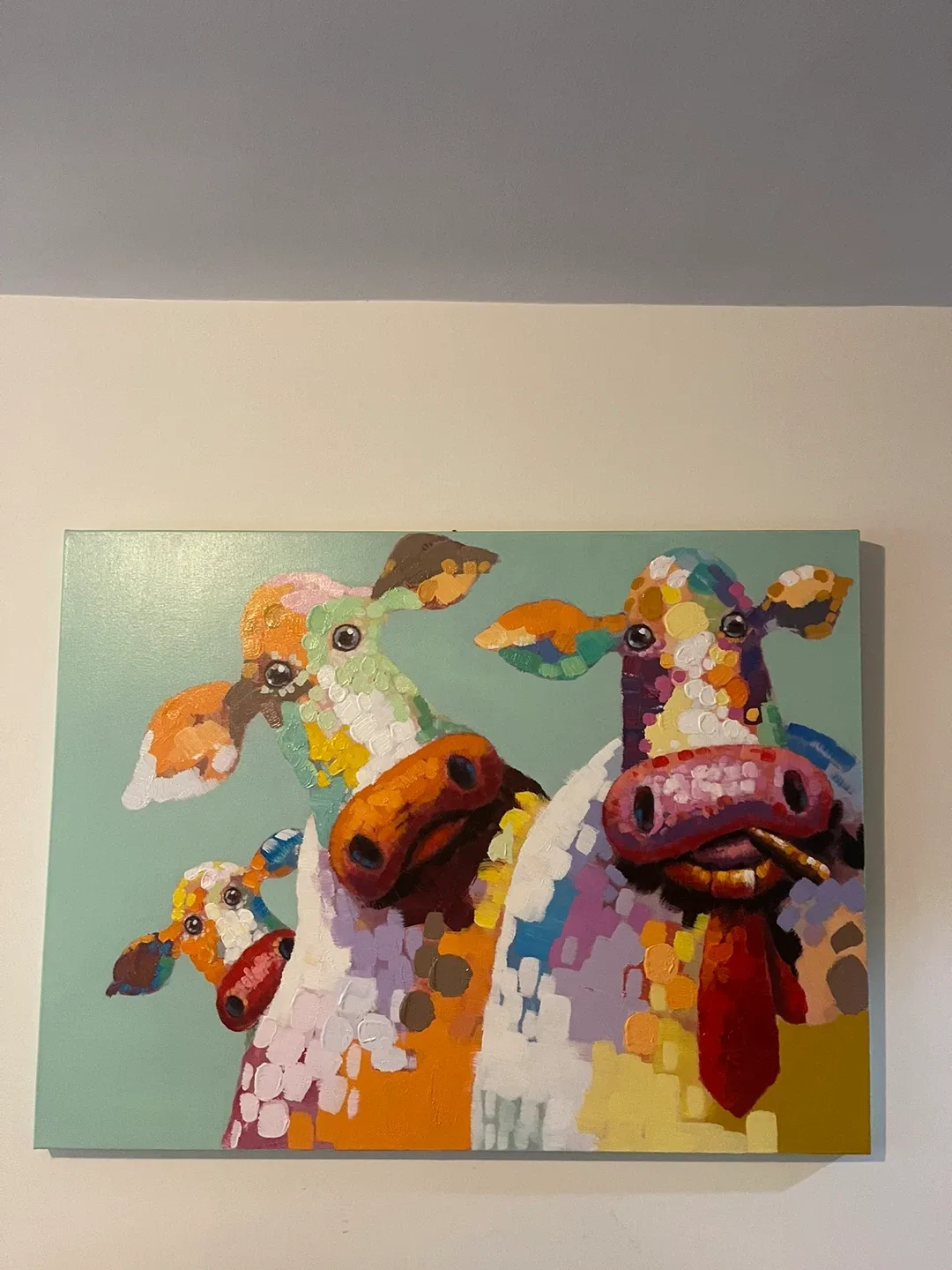 Painting - bright wall art image indicator(2)