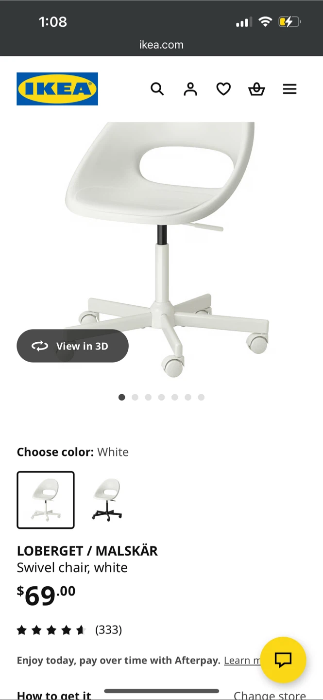 IKEA office chair - photo 3