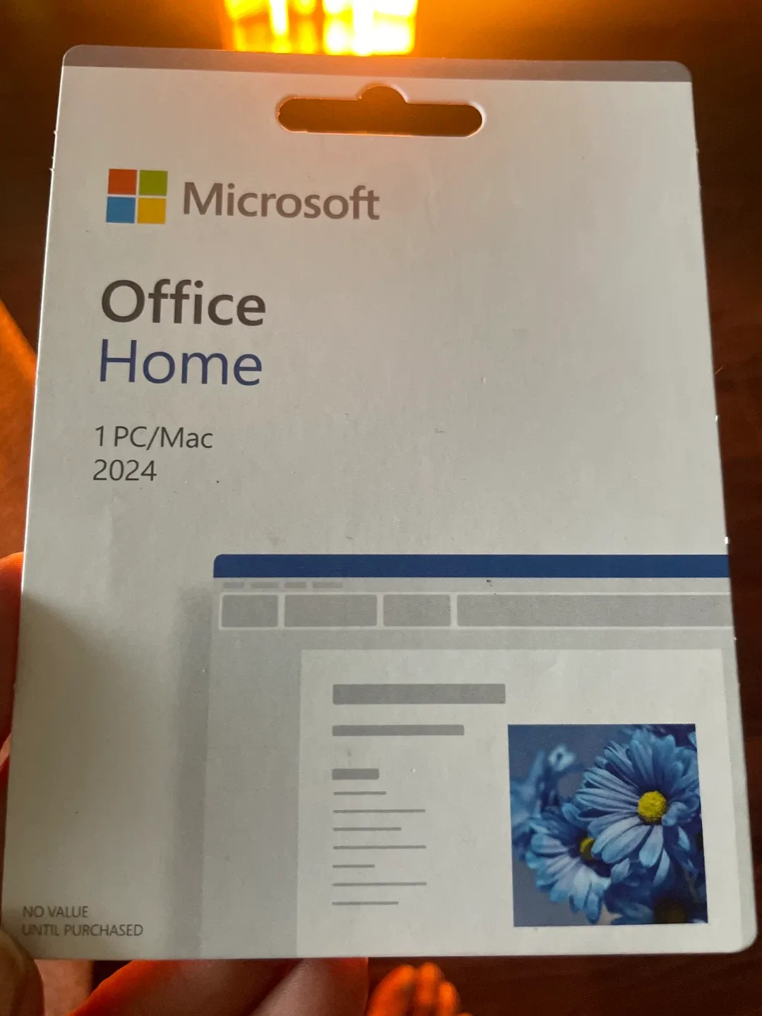 Microsoft Office Home 1 PC/Mac 2024