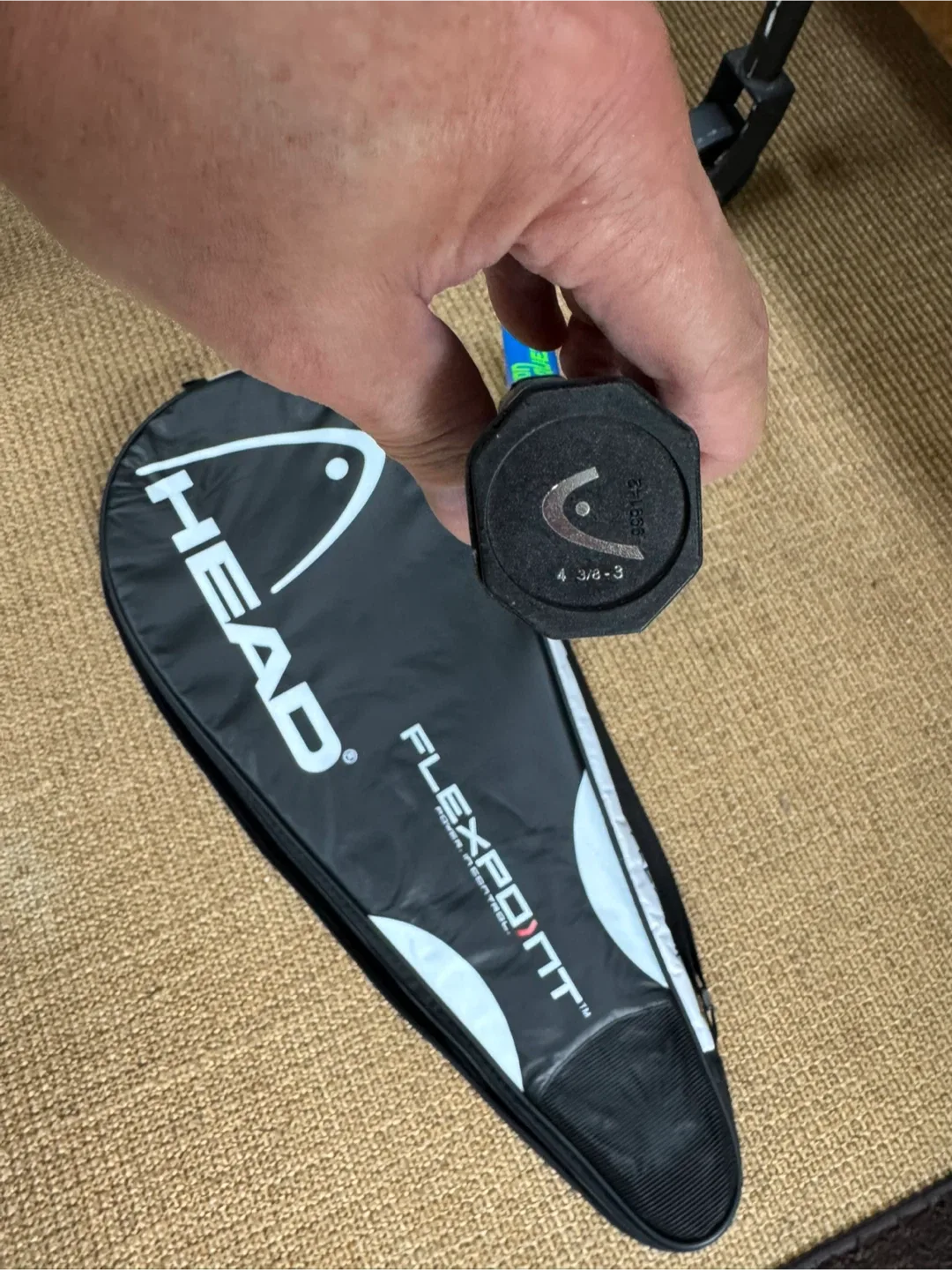 Head tennis racket image indicator(4)