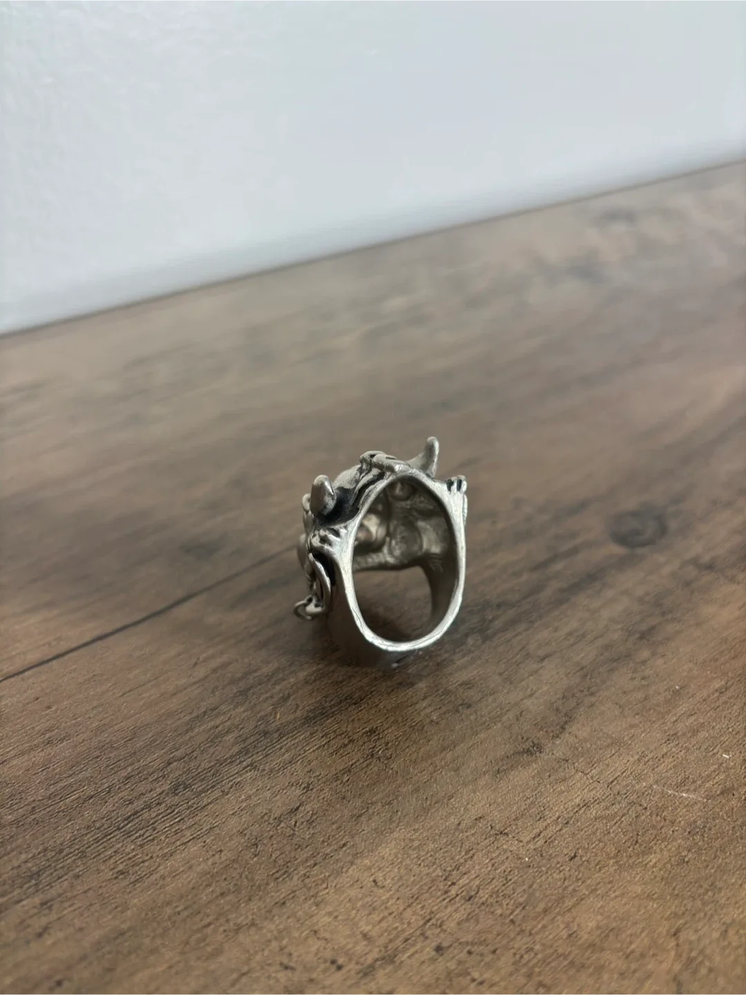 Coop x Han Cholo Devil Head Ring 925 Silver (Extremely Rare) image indicator(6)