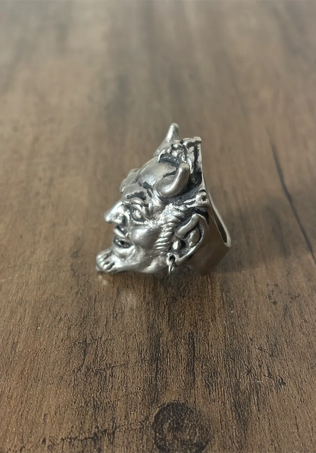 Coop x Han Cholo Devil Head Ring 925 Silver (Extremely Rare) image indicator(3)