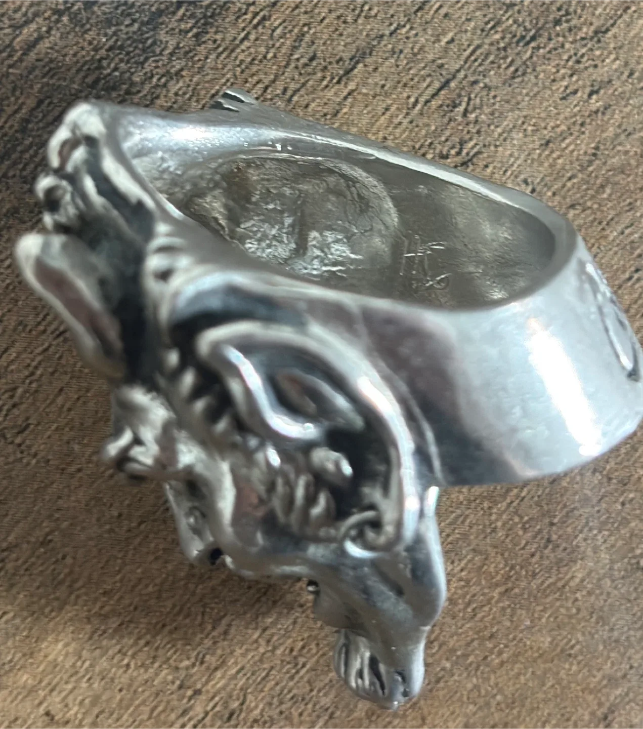 Coop x Han Cholo Devil Head Ring 925 Silver (Extremely Rare) image indicator(8)