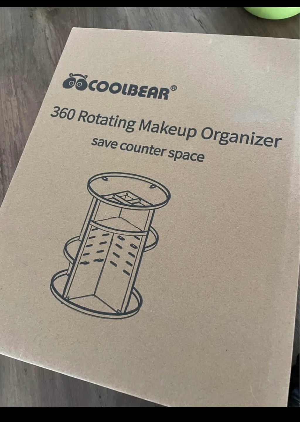 Rotating Makeup Organizer
