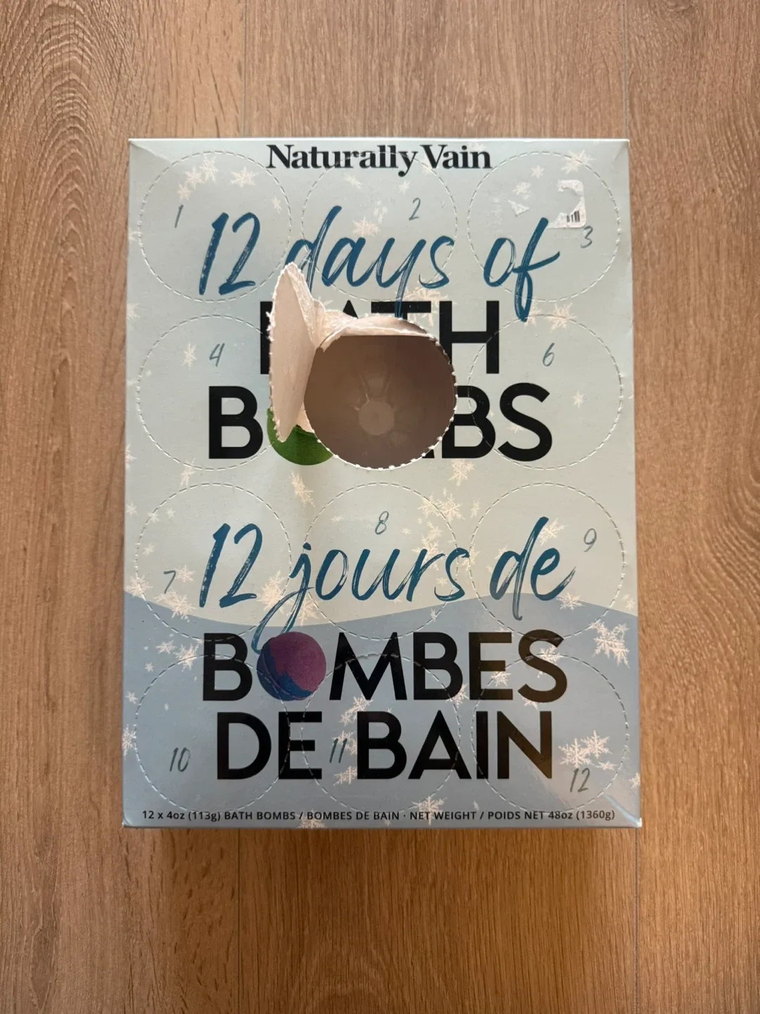 Naturally Vain 12 Days of Bath Bombs image indicator(3)
